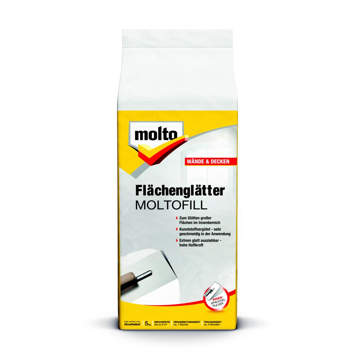 MOLTO FLÄCHEN-GLÄTTER-PULVER 5KG BEUTEL