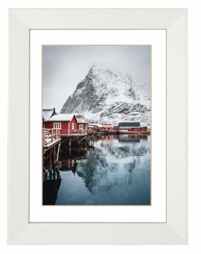 Hama Holzrahmen Oslo, weiß, 30 x 40 cm