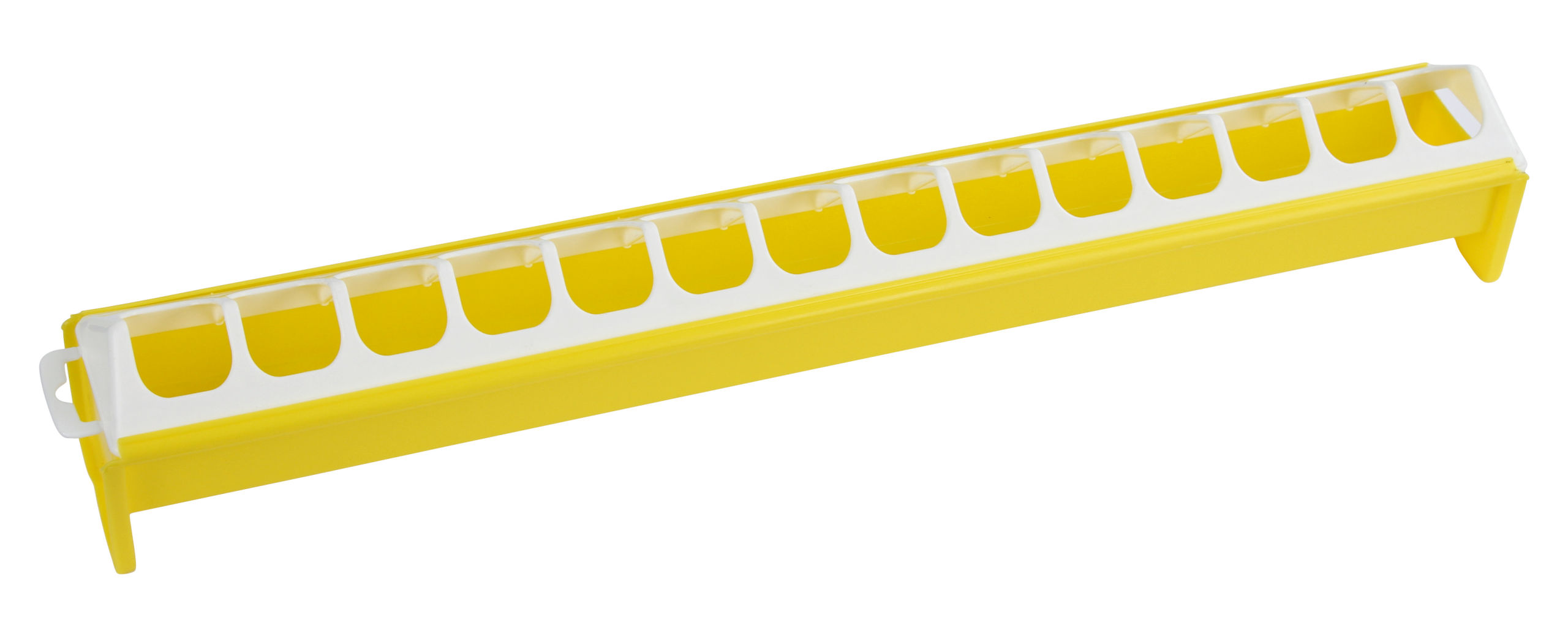 Kerbl Futtertrog gelb für Küken, 50 x 7 cm Kerbl Futtertrog gelb für Küken, 50 x 7 cm