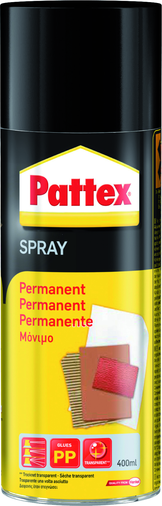 4015000094382 Pattex Power Spray permanent, 400 ml
