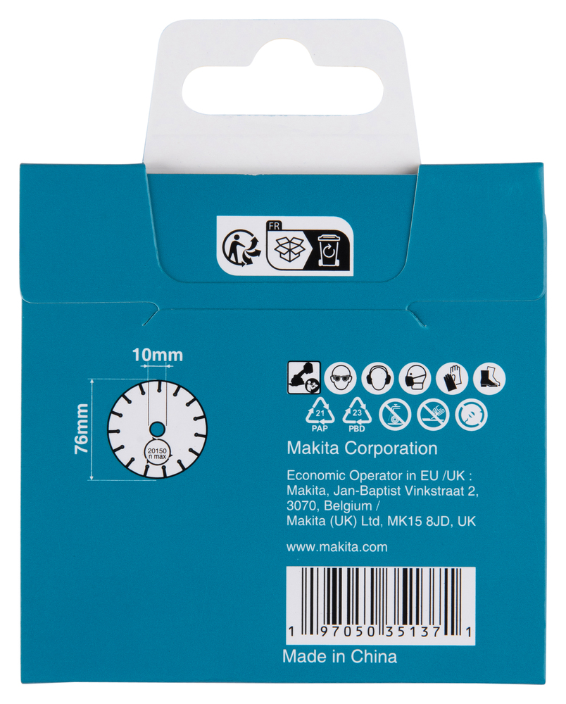 Makita Trennscheibe 76x10