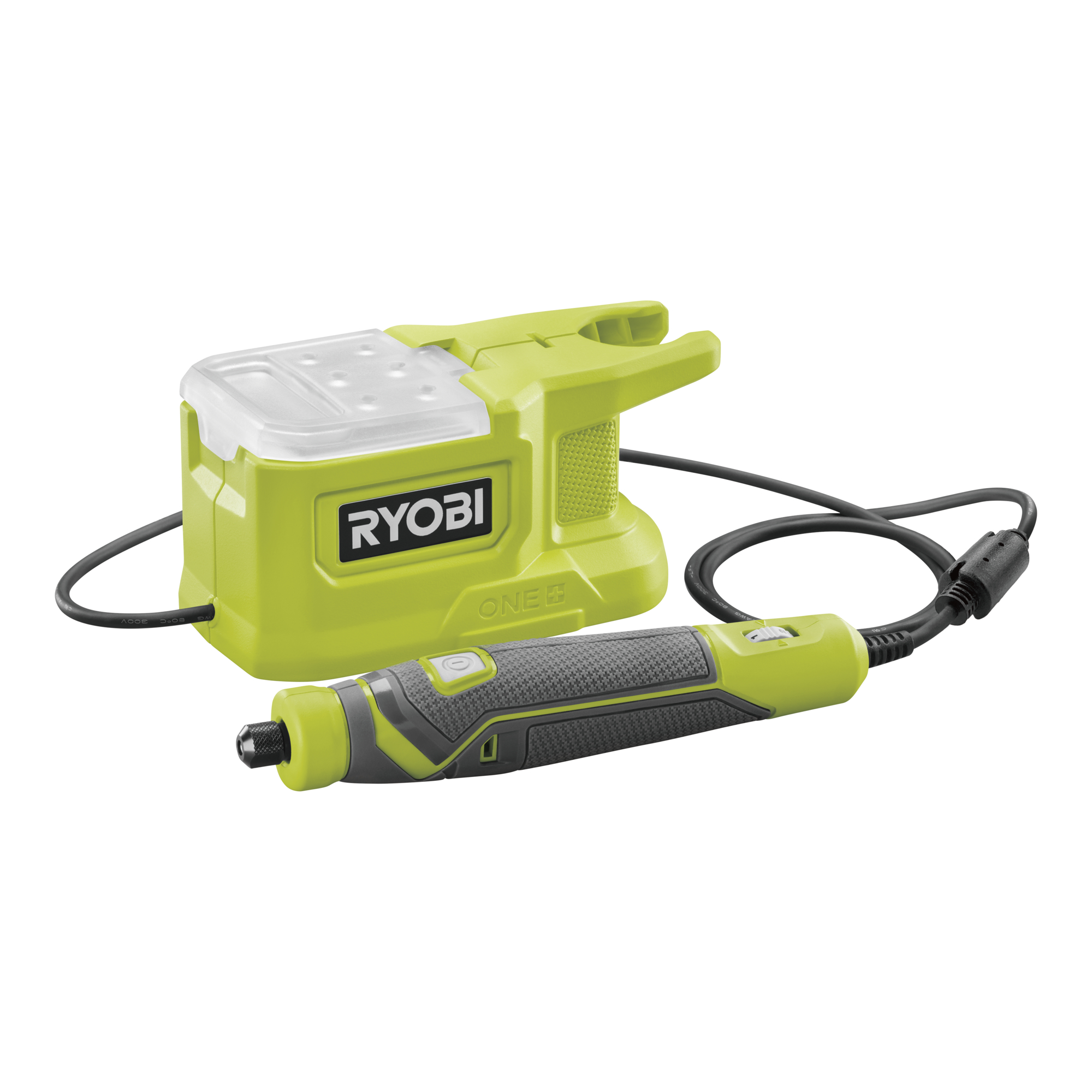 Ryobi 18 V ONE+ Mini Akku-Rotationswerkzeug RRT18-0, 15-teilig
