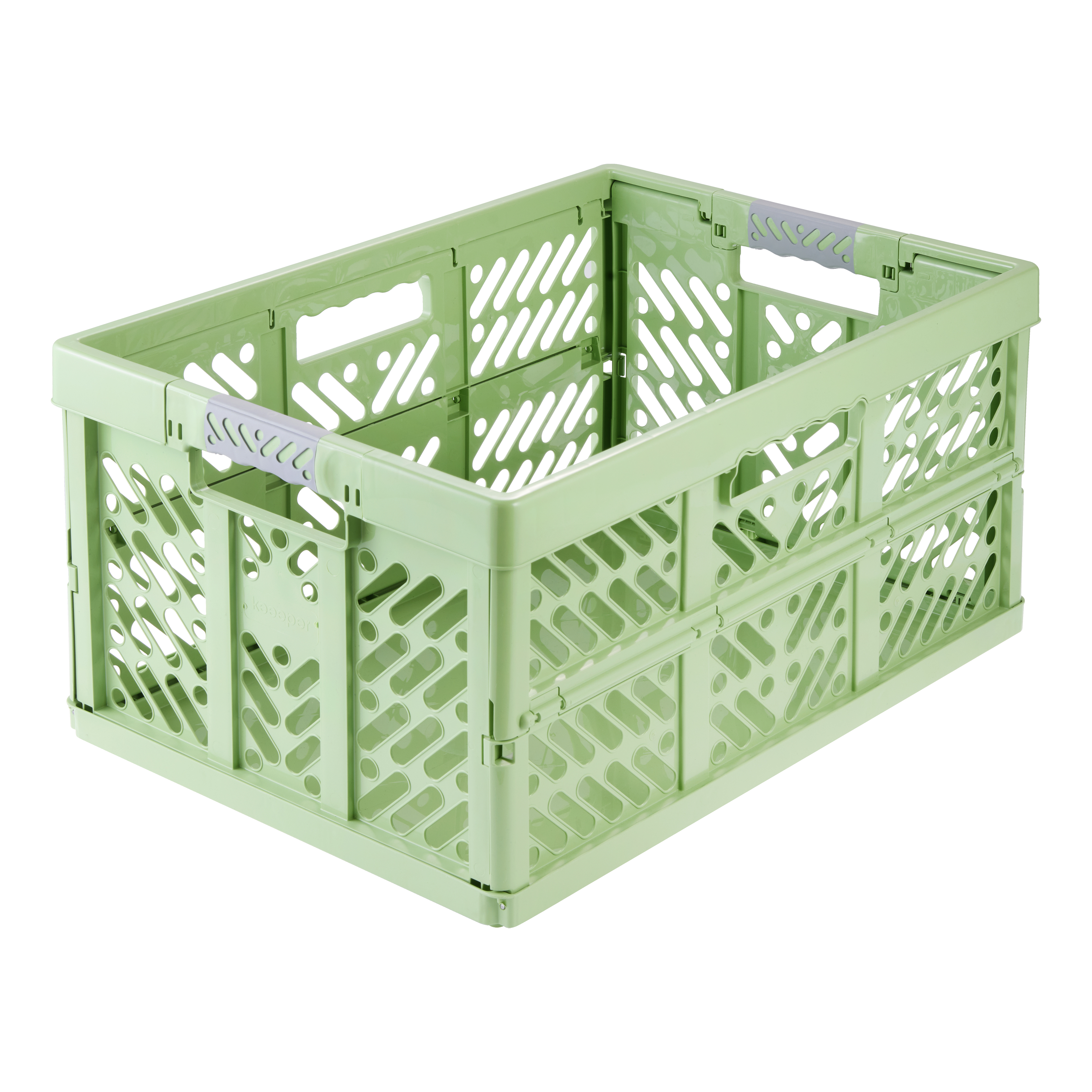 Keeeper Profi-Klappbox ben eco line mit Softgriffen, 45 l, eco grass green