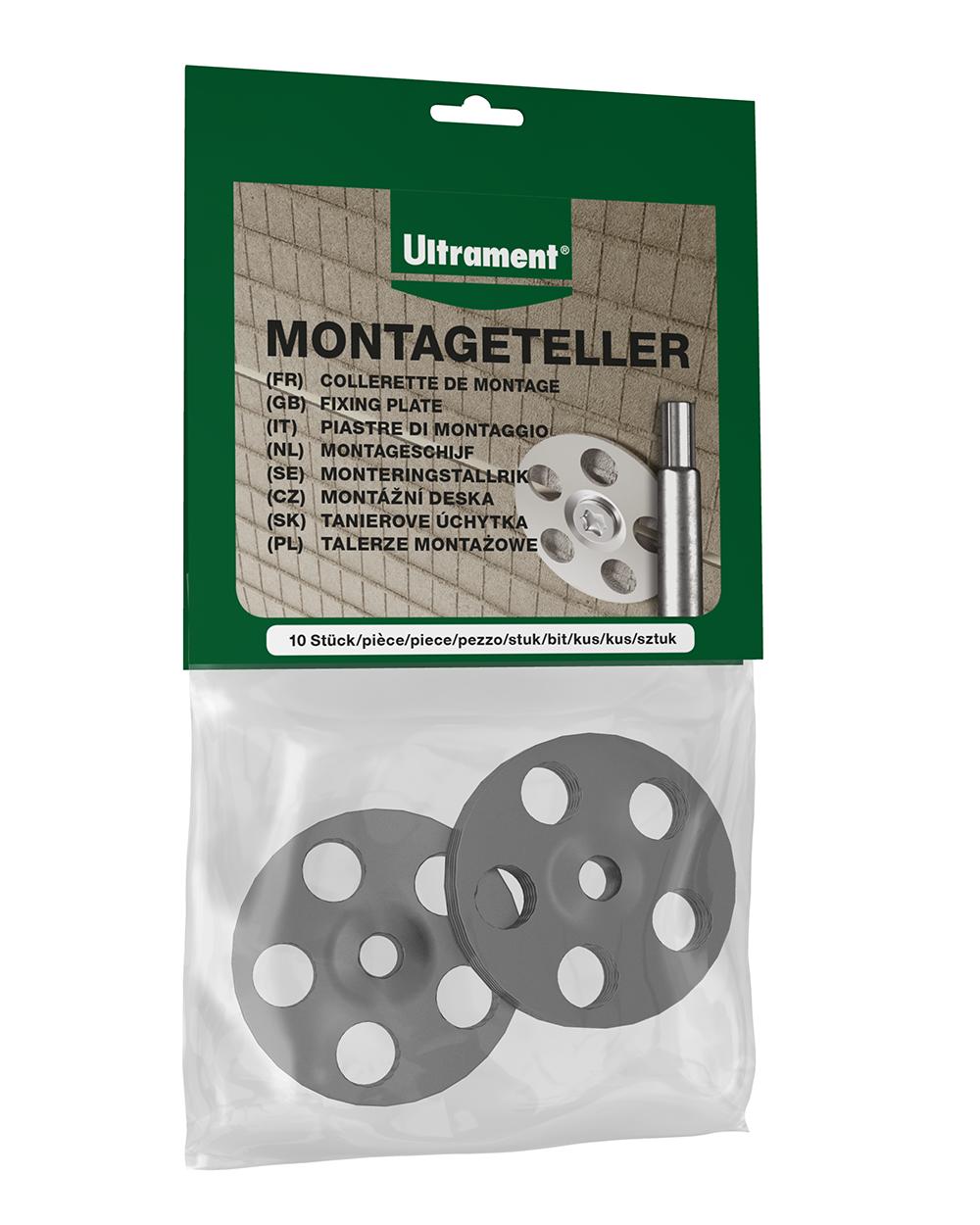 4002019903873 Ultrament Montageteller, 10 Stück