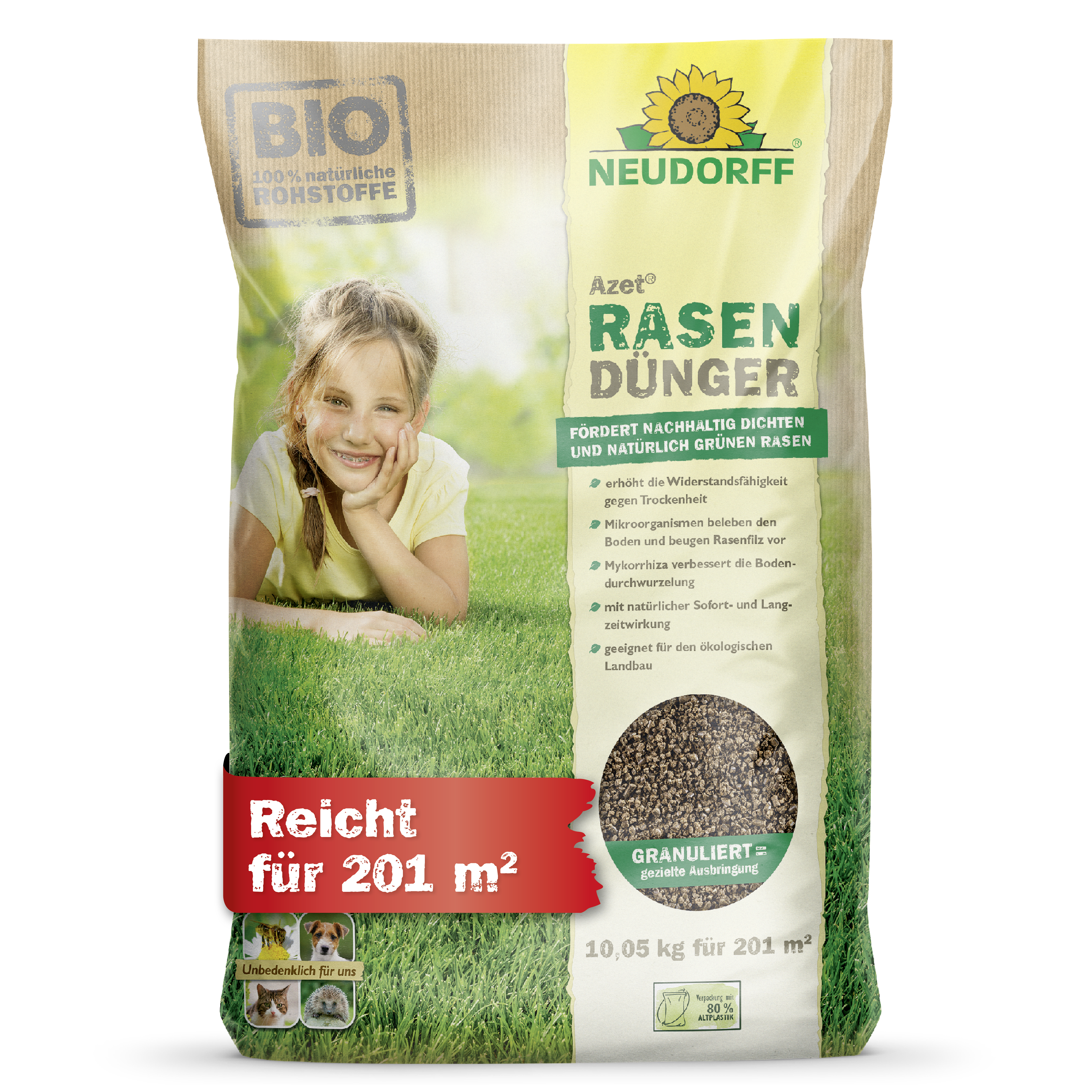 Neudorff Azet RasenDünger, 10,05 kg
