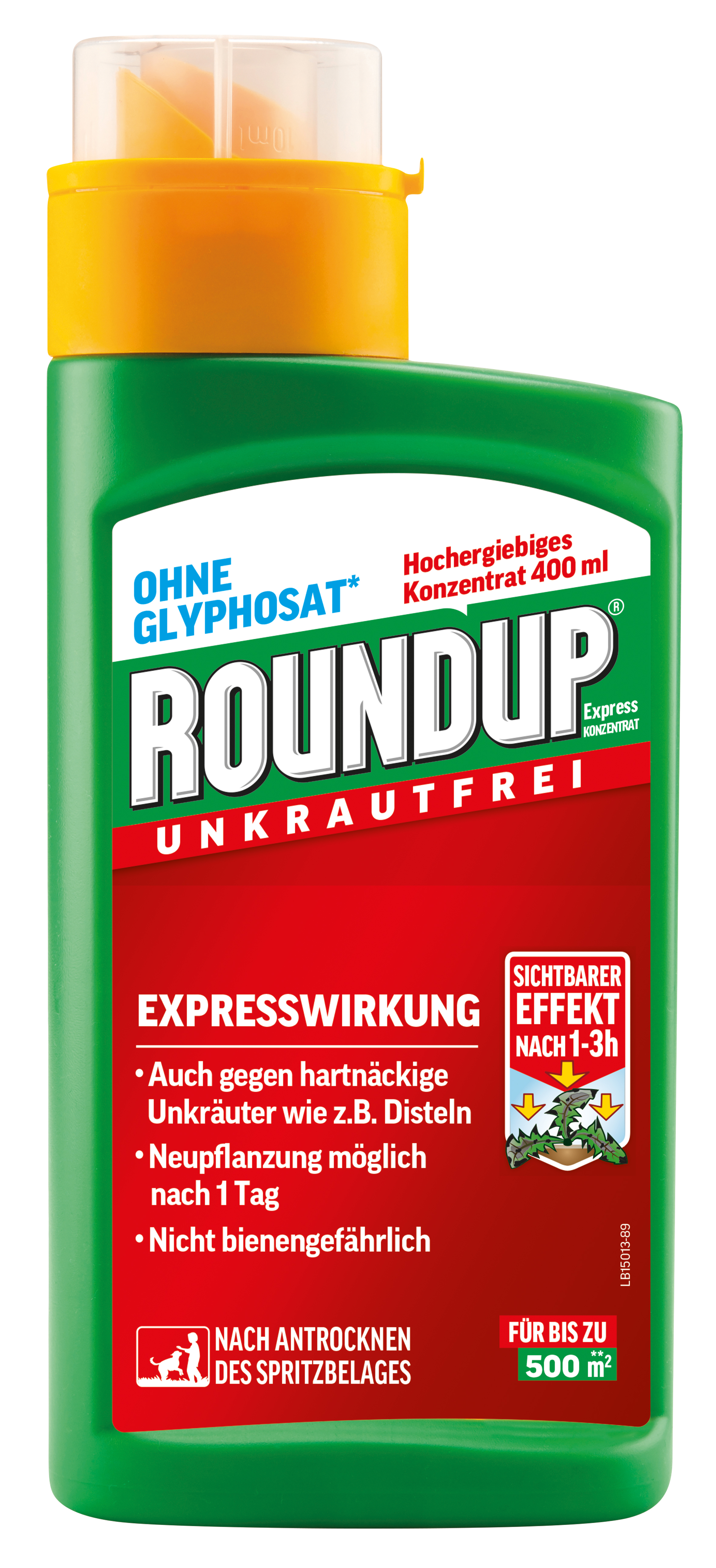 482055-32860-_RUP_Express_400ml_4062700832868 Roundup Unkrautfrei Express Konzentrat 400ml