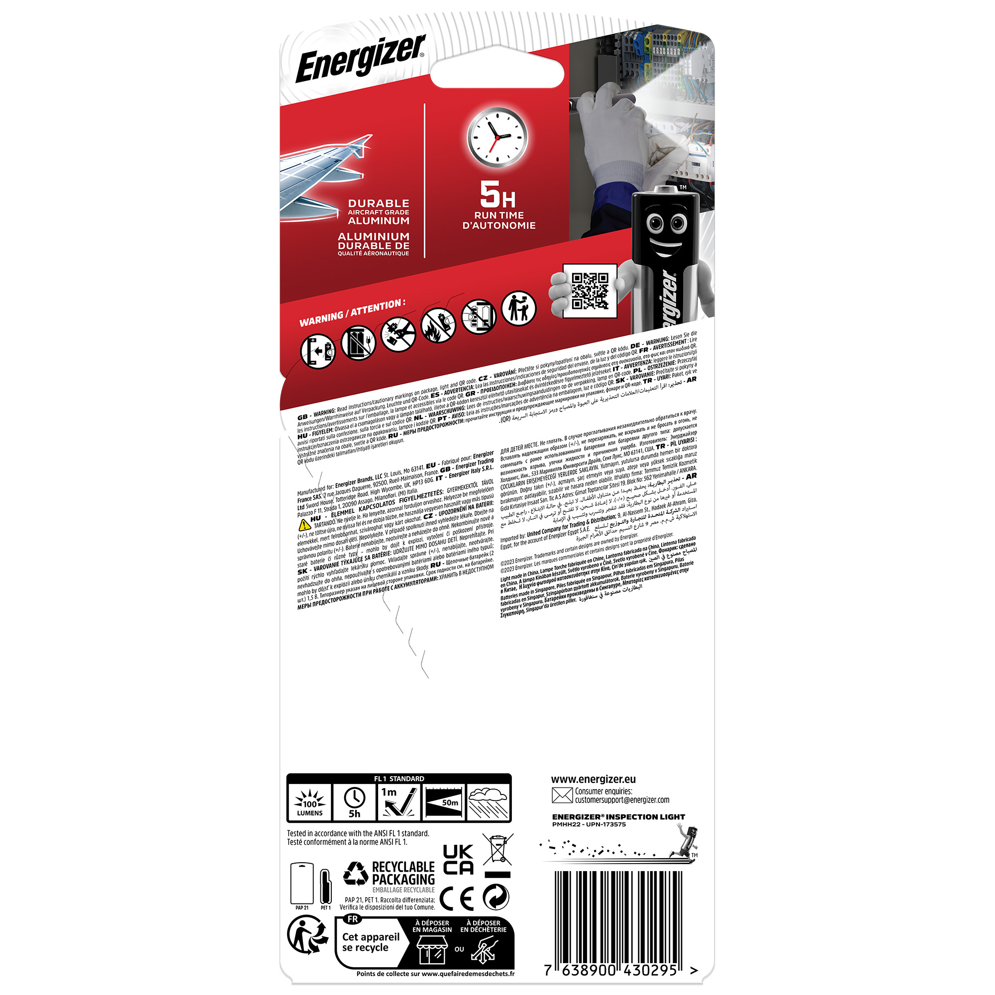 Energizer Taschenlampe Pen Metal Inspection Light Energizer Taschenlampe Pen Metal Inspection Light