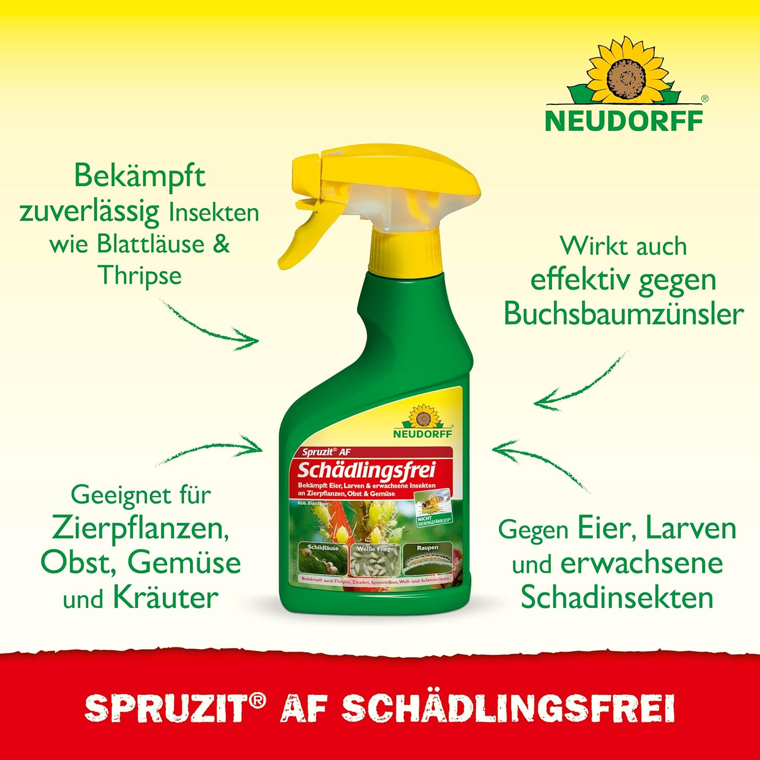 Neudorff Spruzit AF Schädlingsfrei, 250 ml