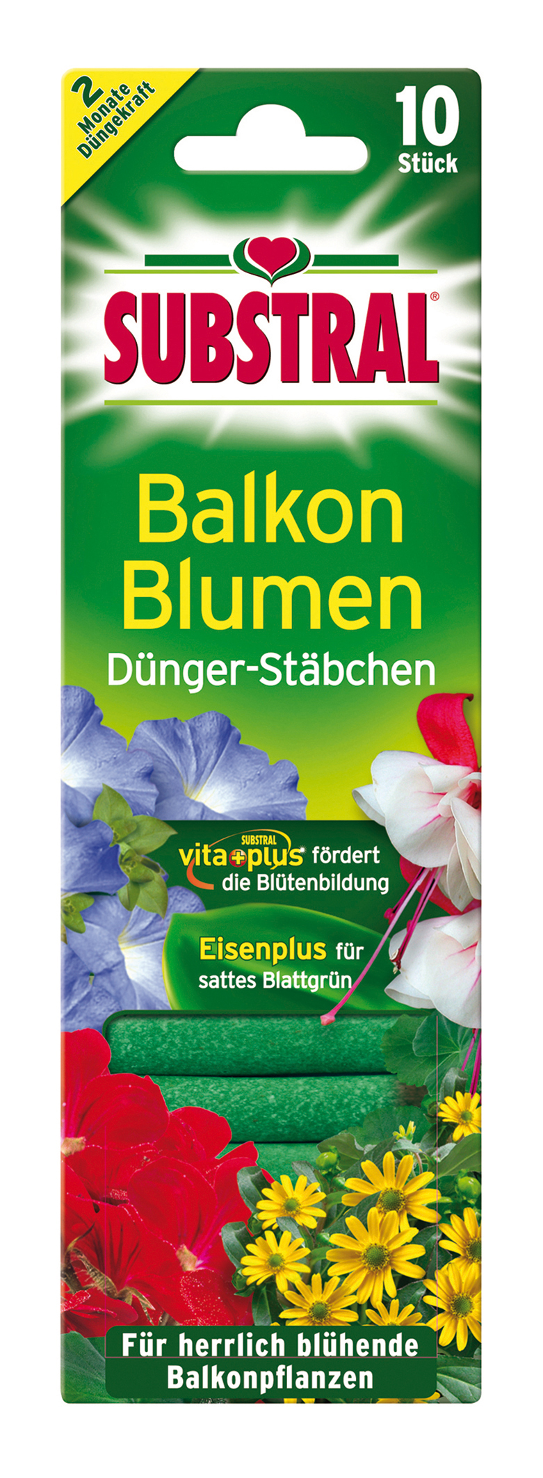 Substral Balkonblumen Dünger-Stäbchen 10 Stück