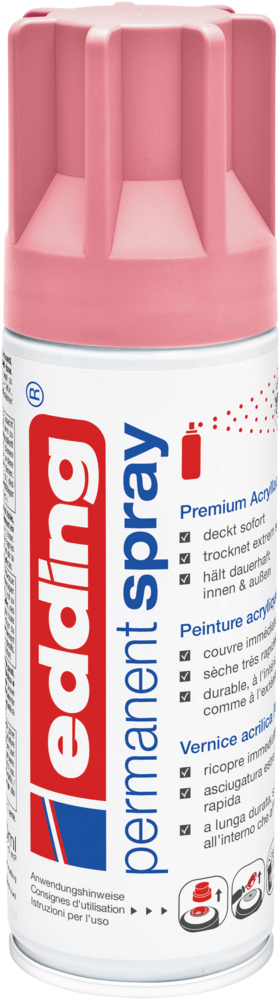 Edding 5200 Permanentspray Premium Acryllack edel mauve matt Edding 5200 Permanentspray Premium Acryllack edel mauve matt