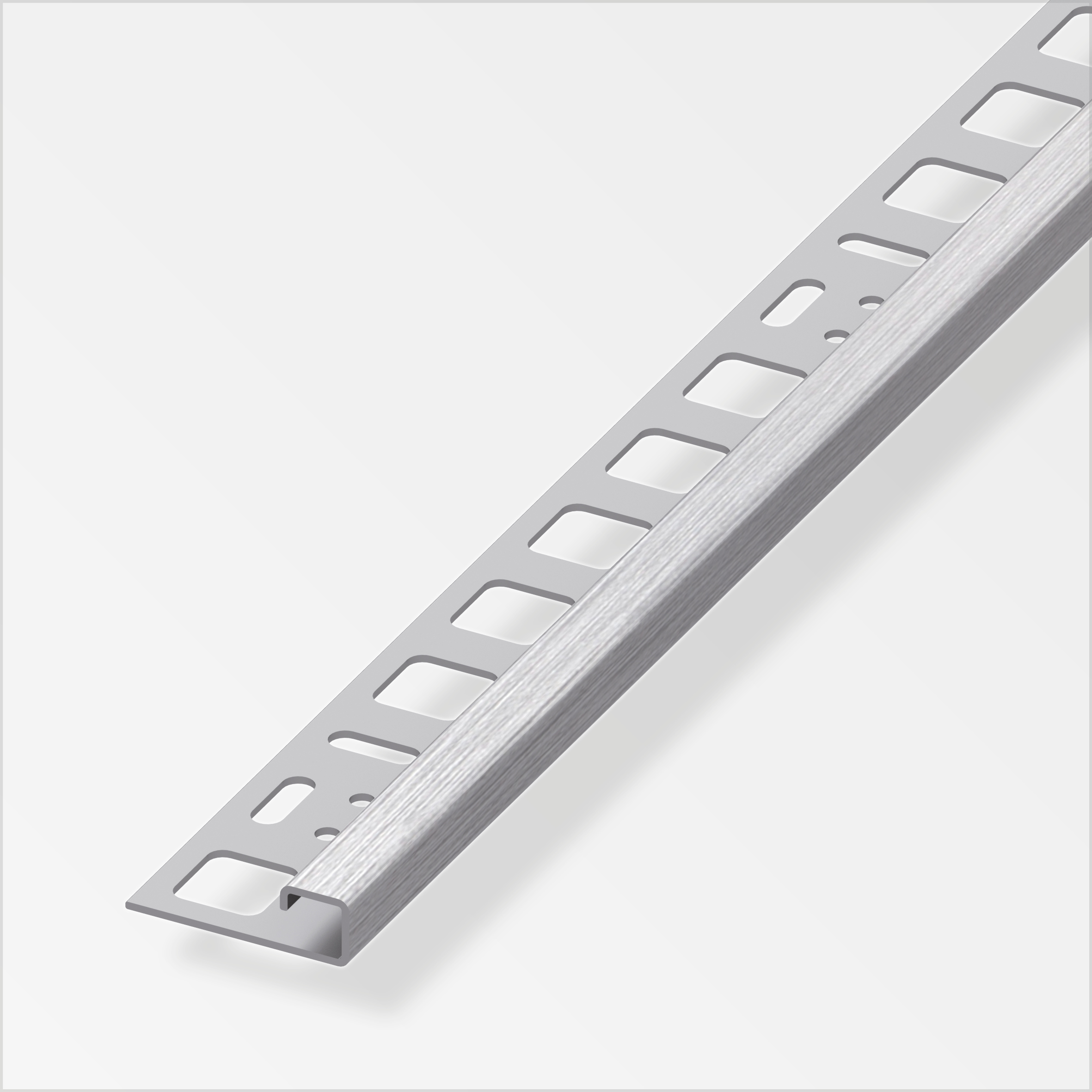 Alfer Quadrat-Profil, 1 m x 8 mm, edelstahl Alfer Quadrat-Profil, 1 m x 8 mm, edelstahl