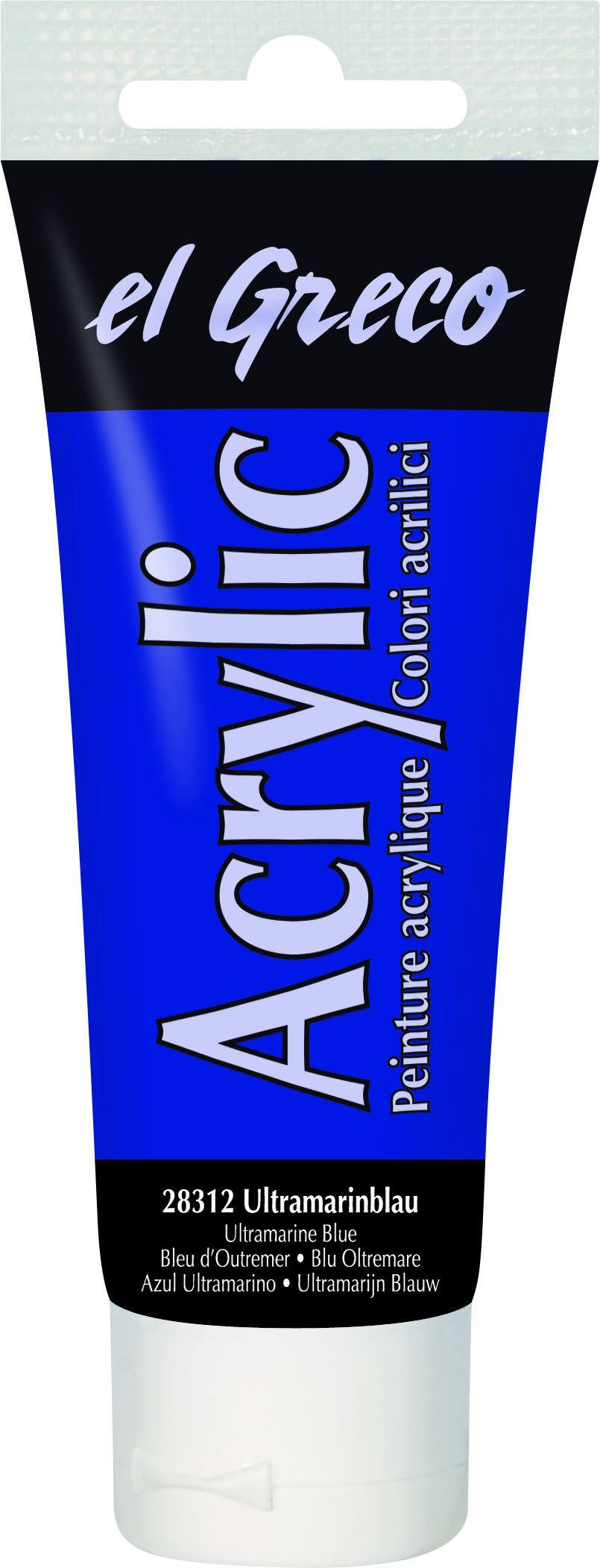 4000798283124 EL GRECO ACRYLIC 75ML ULTRAMARINBLAU KRE