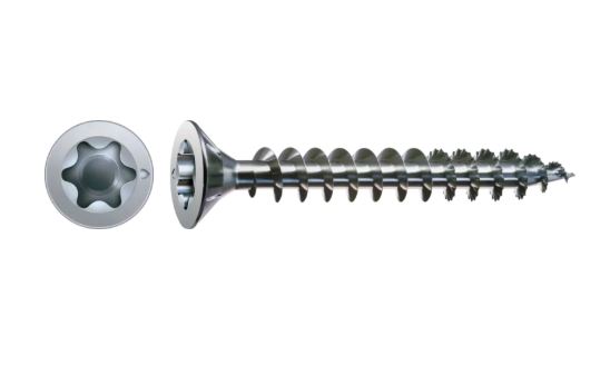 SPAX Universalschraube, 3 x 20 mm, Vollgewinde, Senkkopf, T10, S-Spitze, WIROX - 1191010300203
