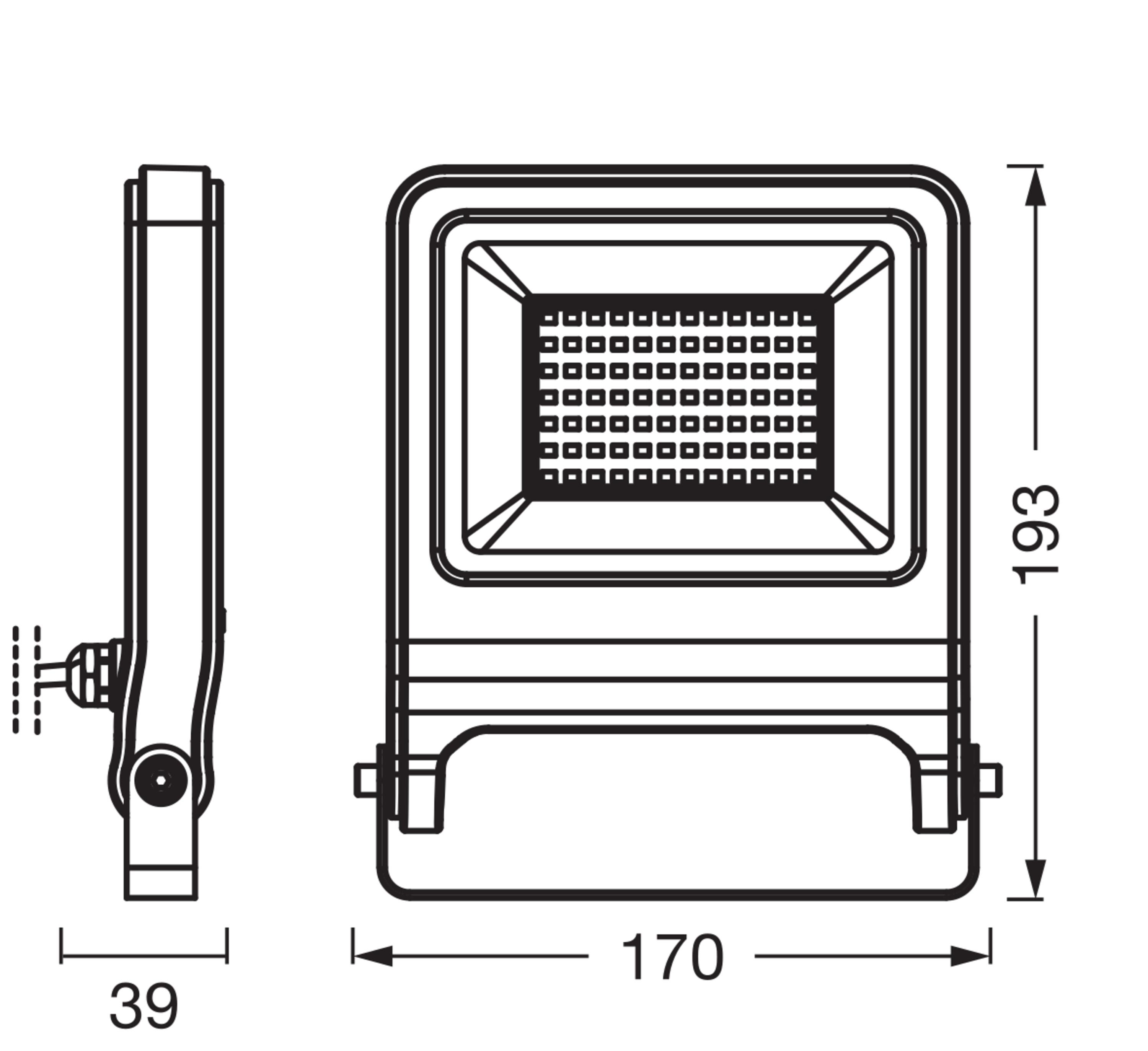 Osram LED Strahler Endura, 50W, Kaltweiß