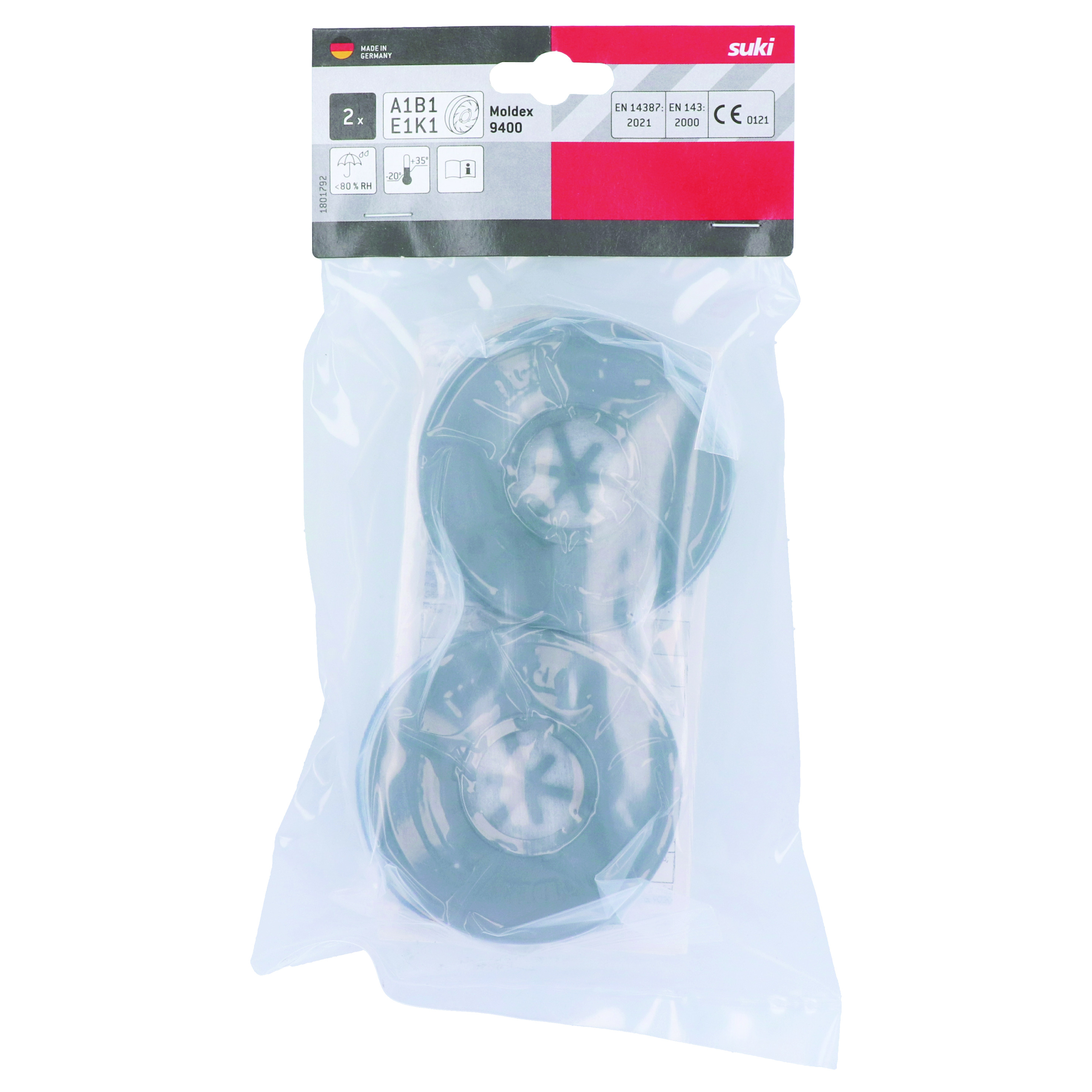 Suki Gasfilter ABEK1, für halbmaske Suki Gasfilter ABEK1, für halbmaske
