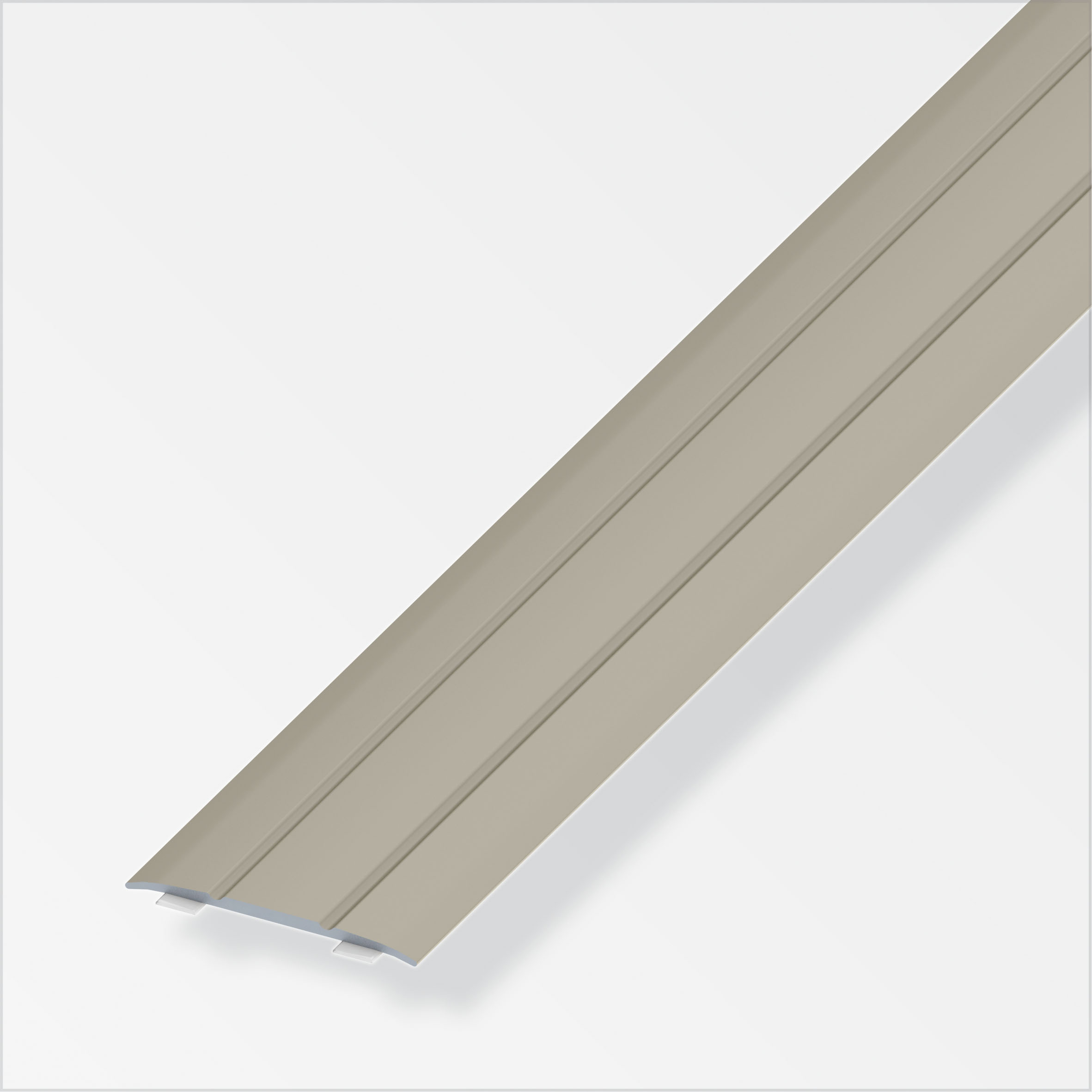 644448_U-bergangs-Profil Alfer Übergangs-Profil, 37 x 2,5 mm, Alu titan
