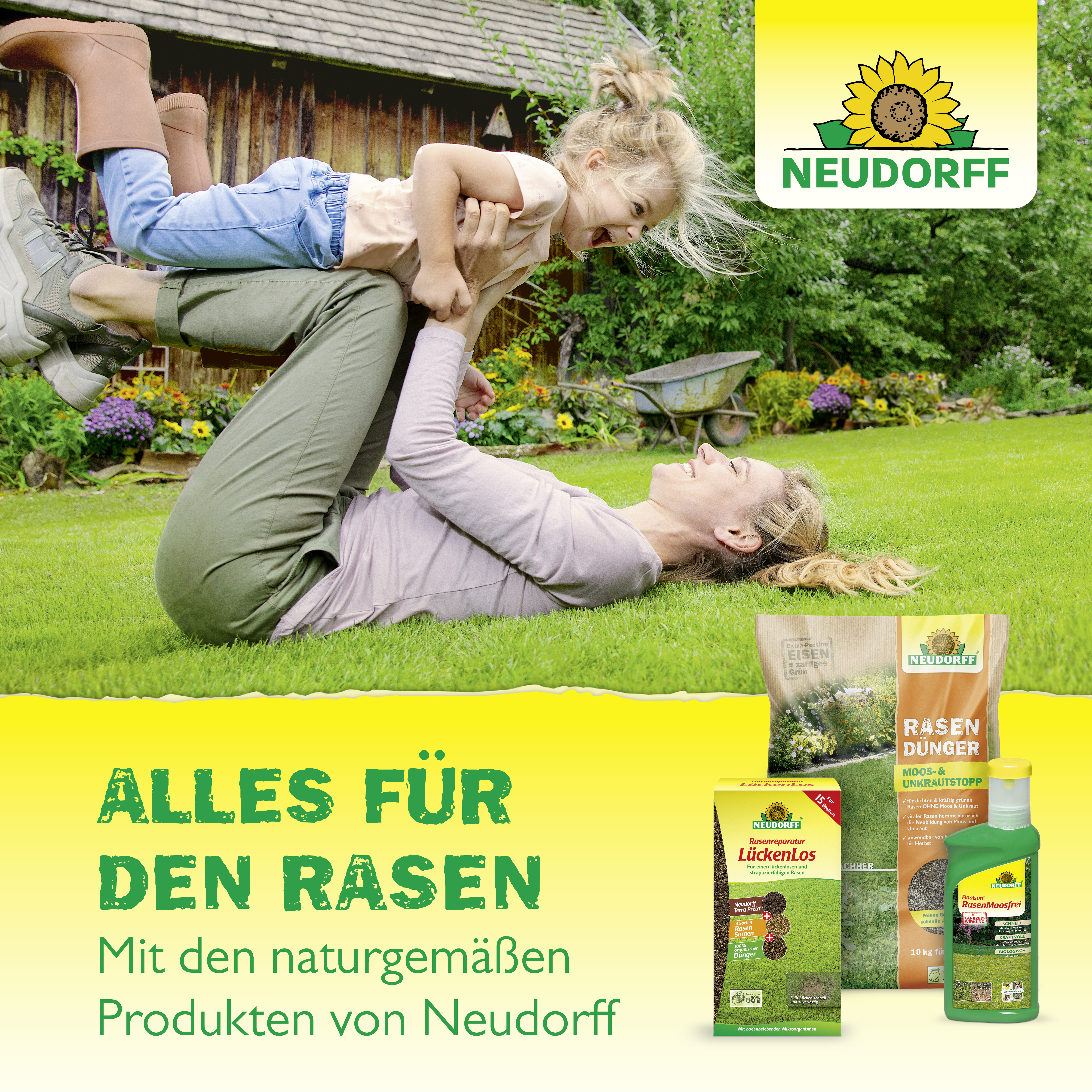 Neudorff Azet RasenDünger, 5 kg