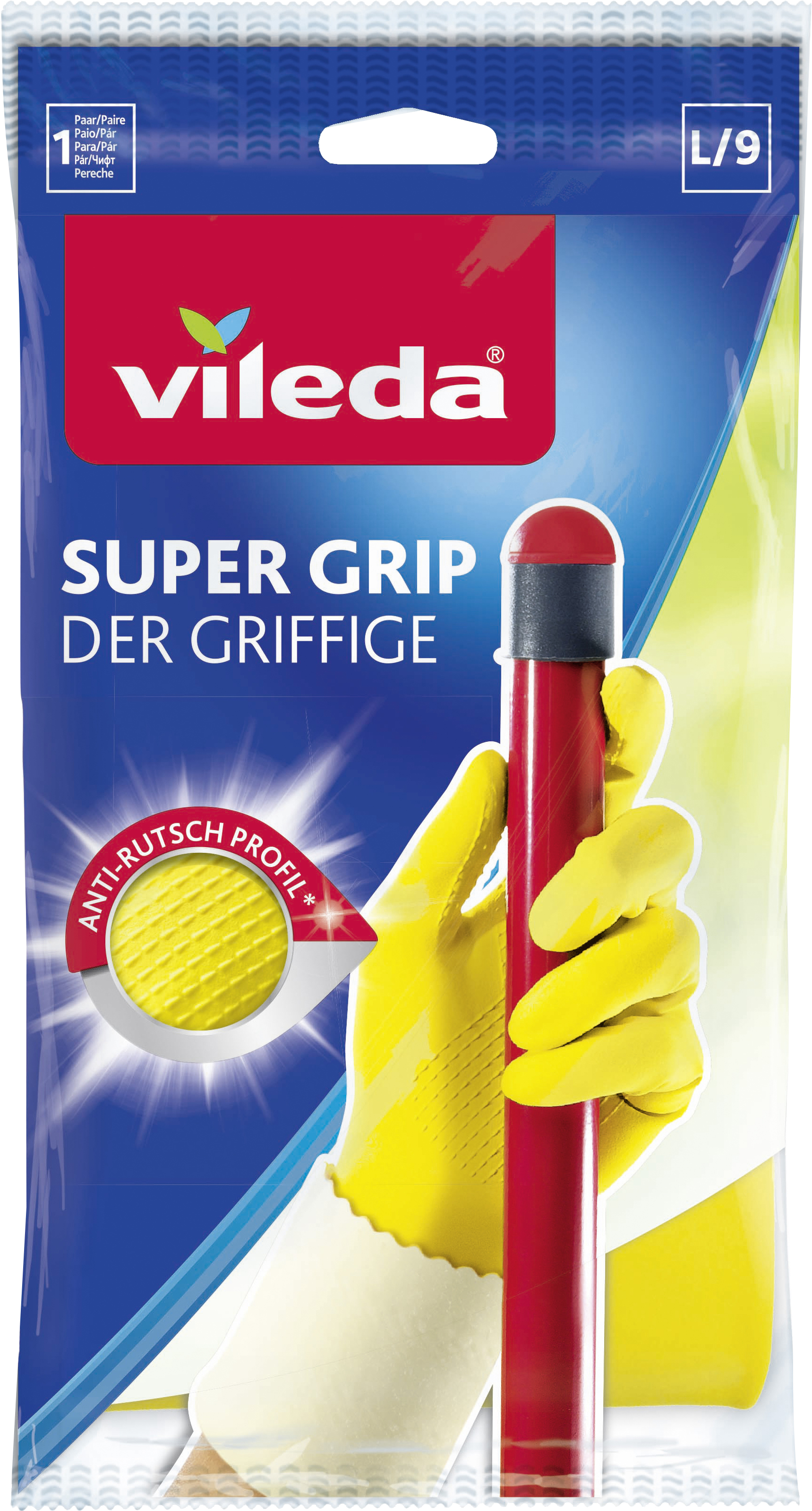 054155_1500461 VILEDA HAUSHALTSHANDSCHUH DER GRIFFIGE GROSS