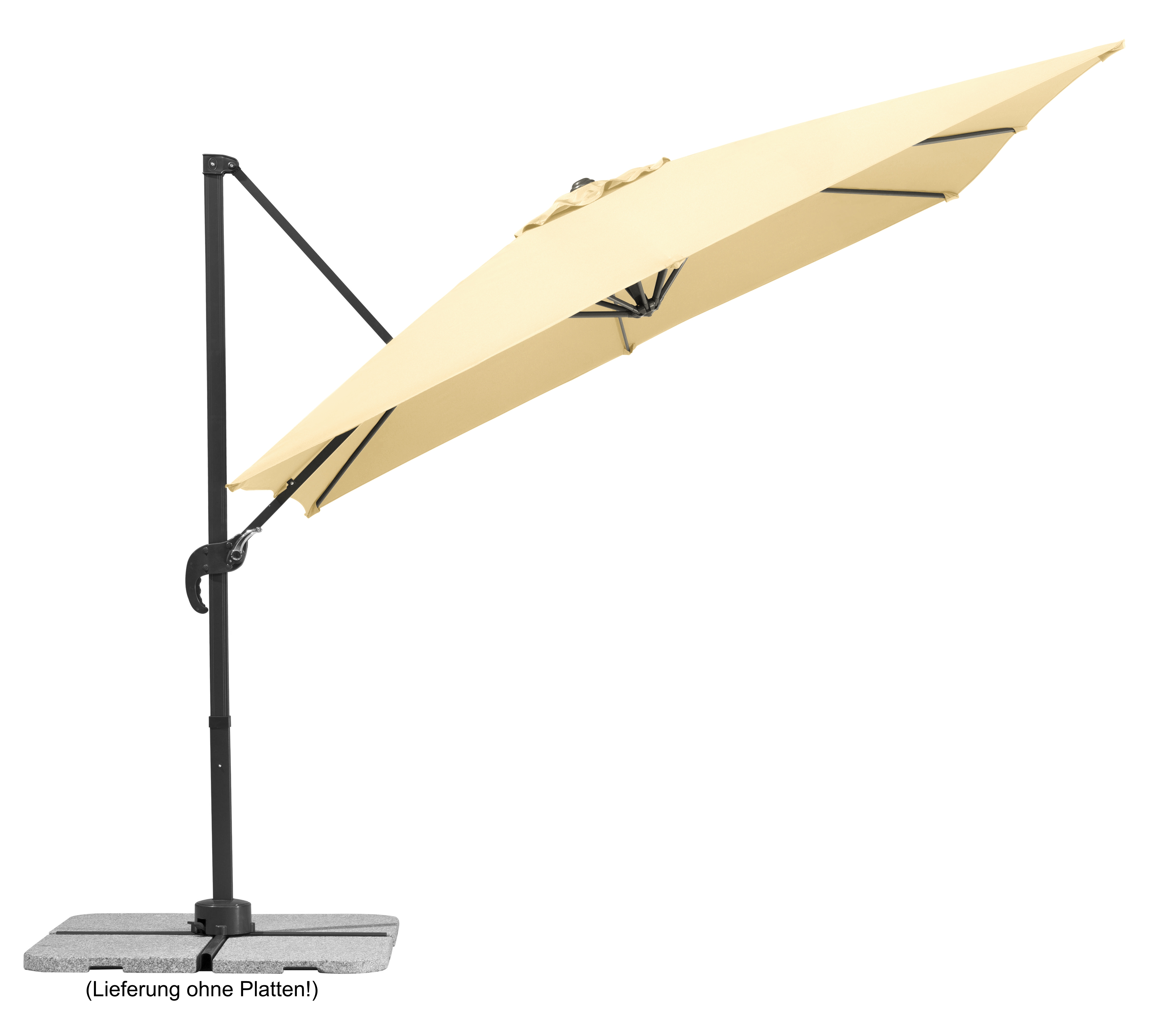 Schneider Schirm Rhodos Jun.270X270 Natur