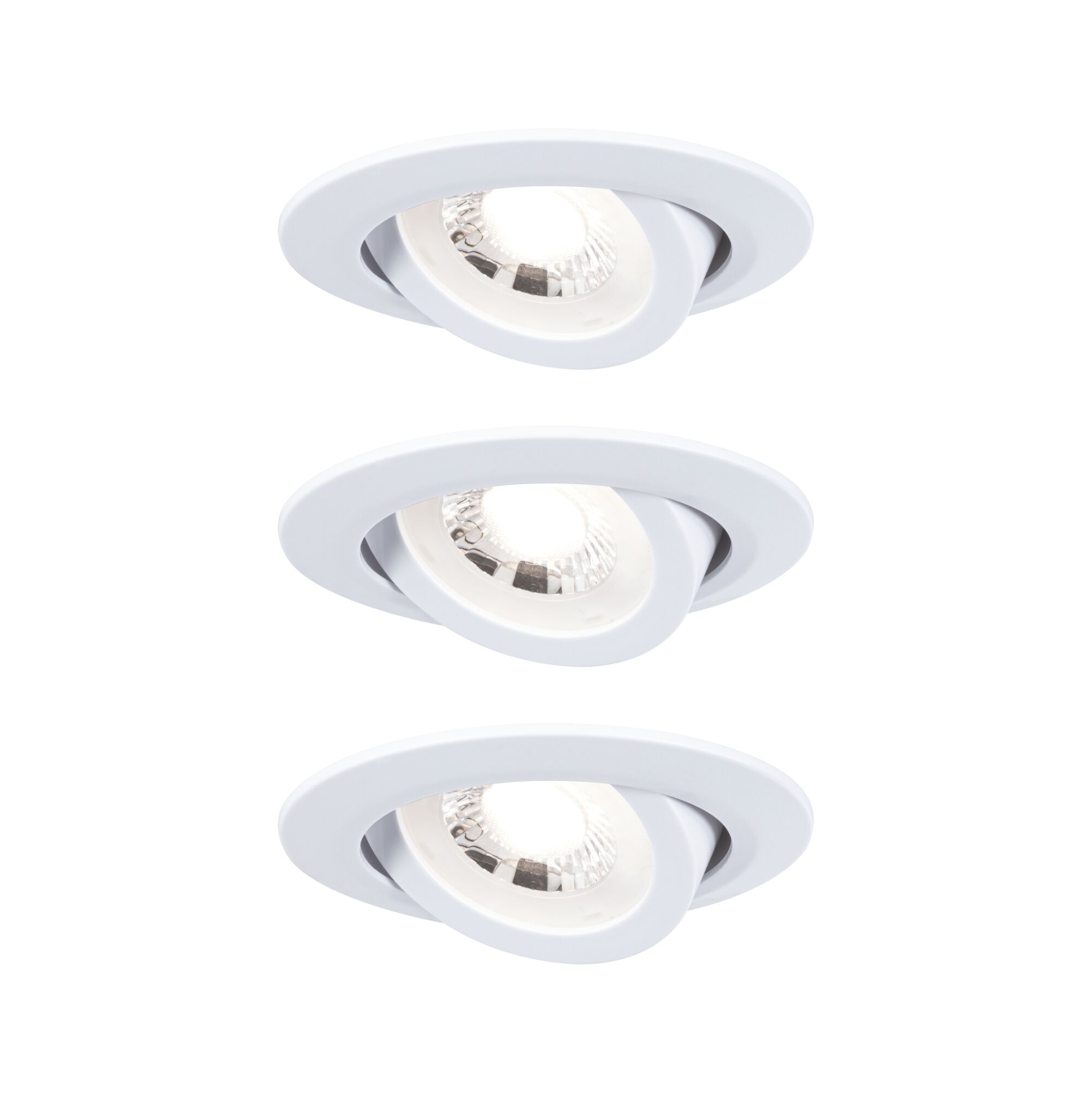 Paulmann EBL Set 3-stepdim schwenkbar LED, 3x4,8W, 3000K, 230V, weiß