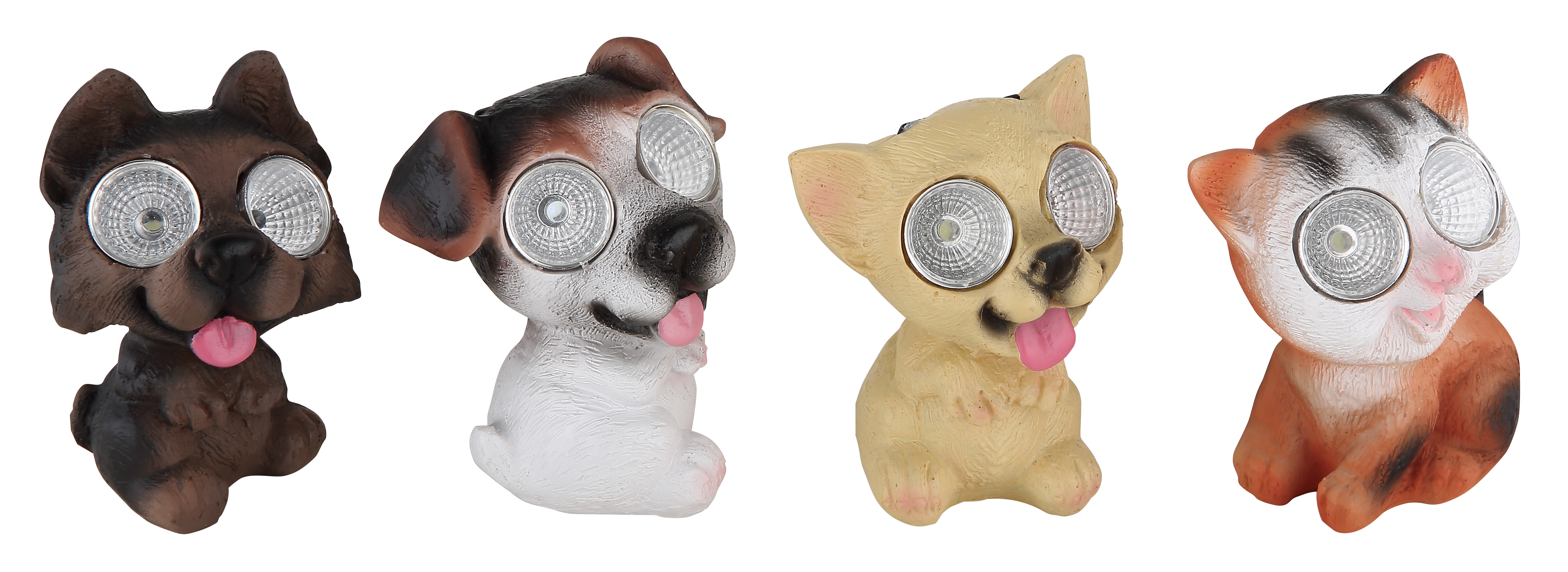 Globo Solarleuchte, Hund und Katze Globo Solarleuchte, Hund und Katze