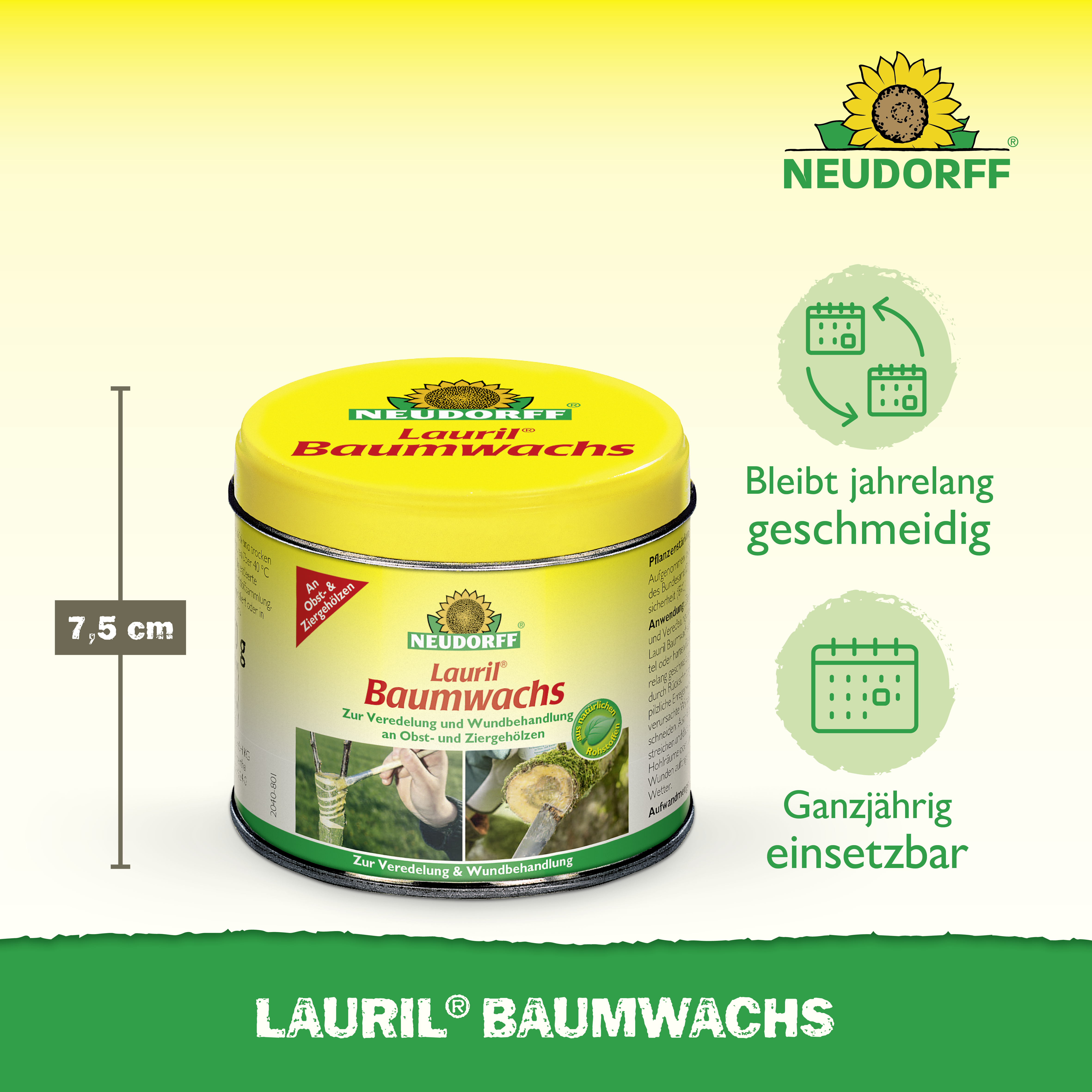 Neudorff Lauril Baumwachs, 250 g Neudorff Lauril Baumwachs, 250 g