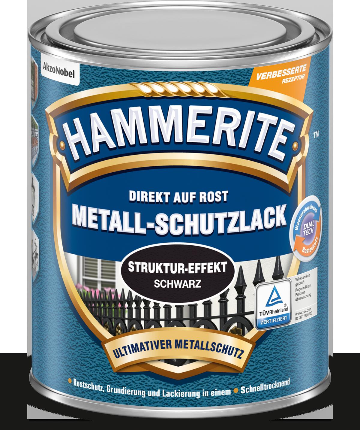 HAMMERITE  STRUKTUR-EFFEKT SCHWARZ 0,75L