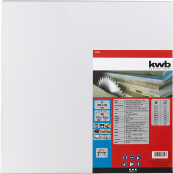 Kwb HM-Kreissägeblatt Z48 315 x 30 mm