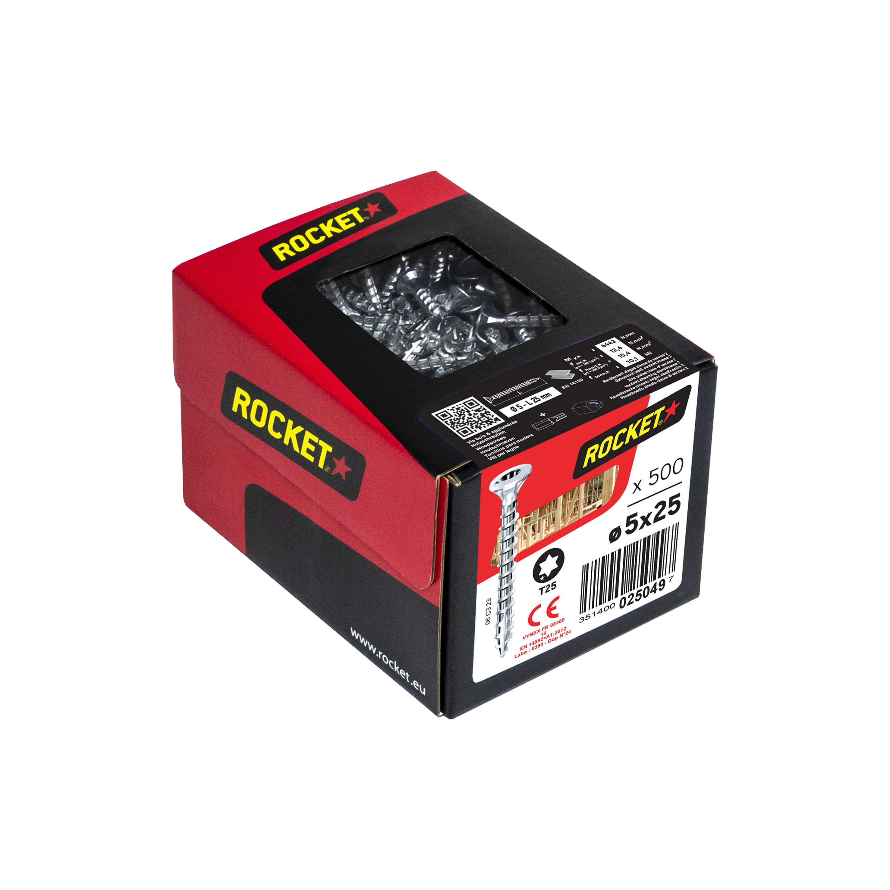 Rocket Seko 5,0 x 25 vz T25 VG Rocket Seko 5,0 x 25 vz T25 VG