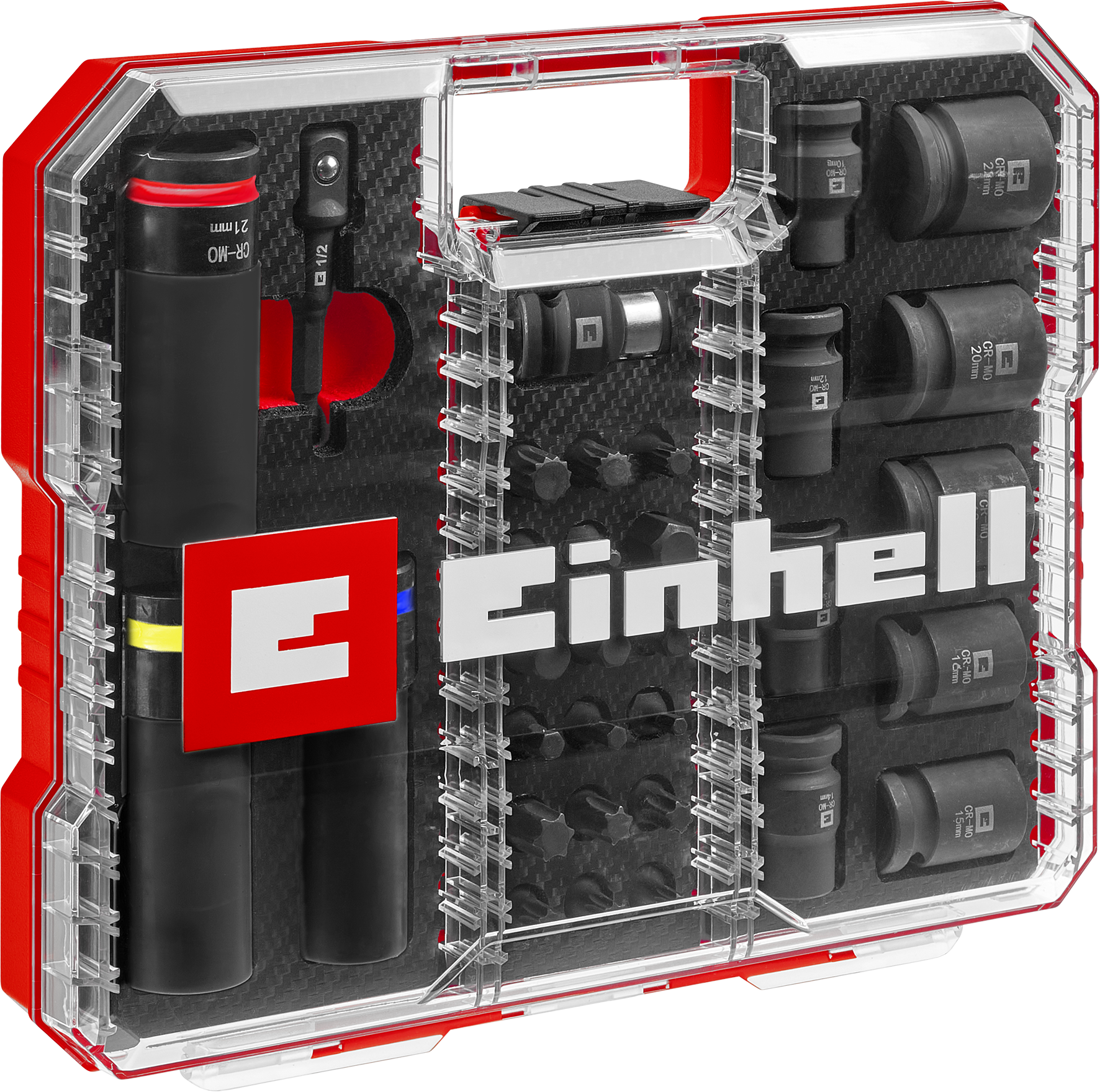 Einhell KFZ-Impact-Stecknuss- und Bit-Set, XL-CASE, 32-tlg. Einhell KFZ-Impact-Stecknuss- und Bit-Set, XL-CASE, 32-tlg.