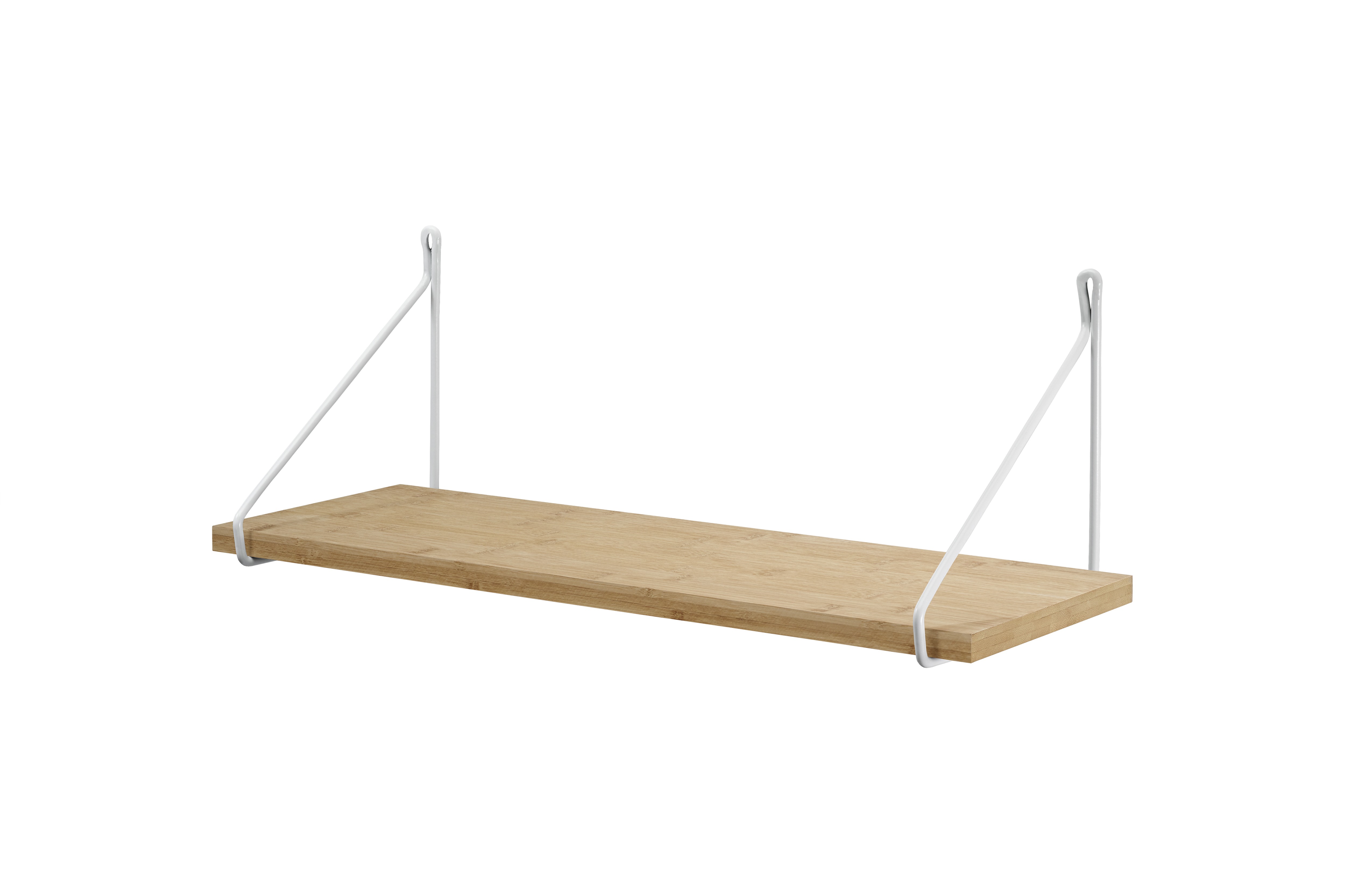 Dolle Regalset Filo, 600 x 200 x 19 mm, bambus/weiß Dolle Regalset Filo, 600 x 200 x 19 mm, bambus/weiß