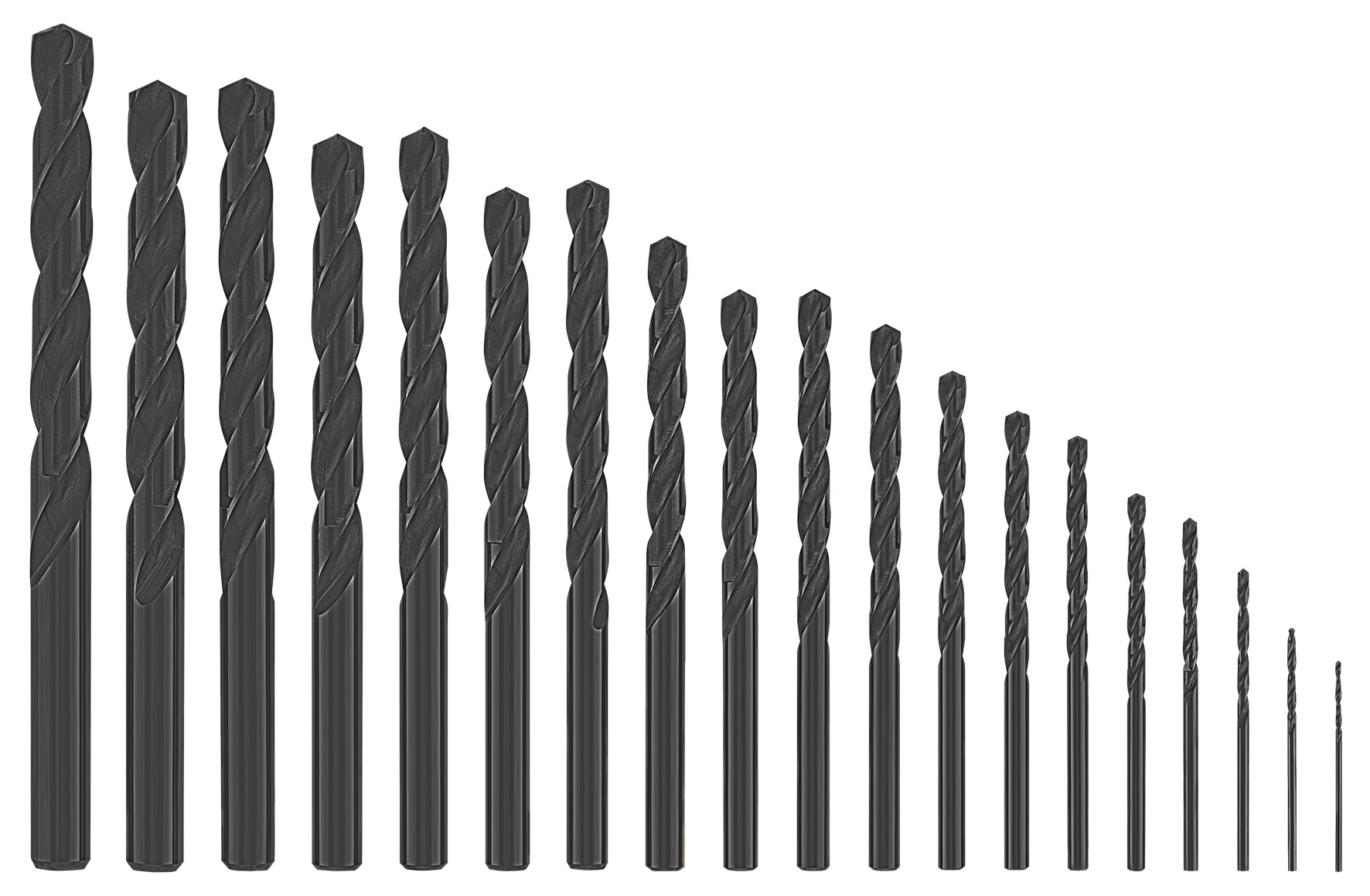 Einhell HSS-R Metallbohrer-Kassette, schwarz brüniert, Ø 1-10 mm Einhell HSS-R Metallbohrer-Kassette, schwarz brüniert, Ø 1-10 mm