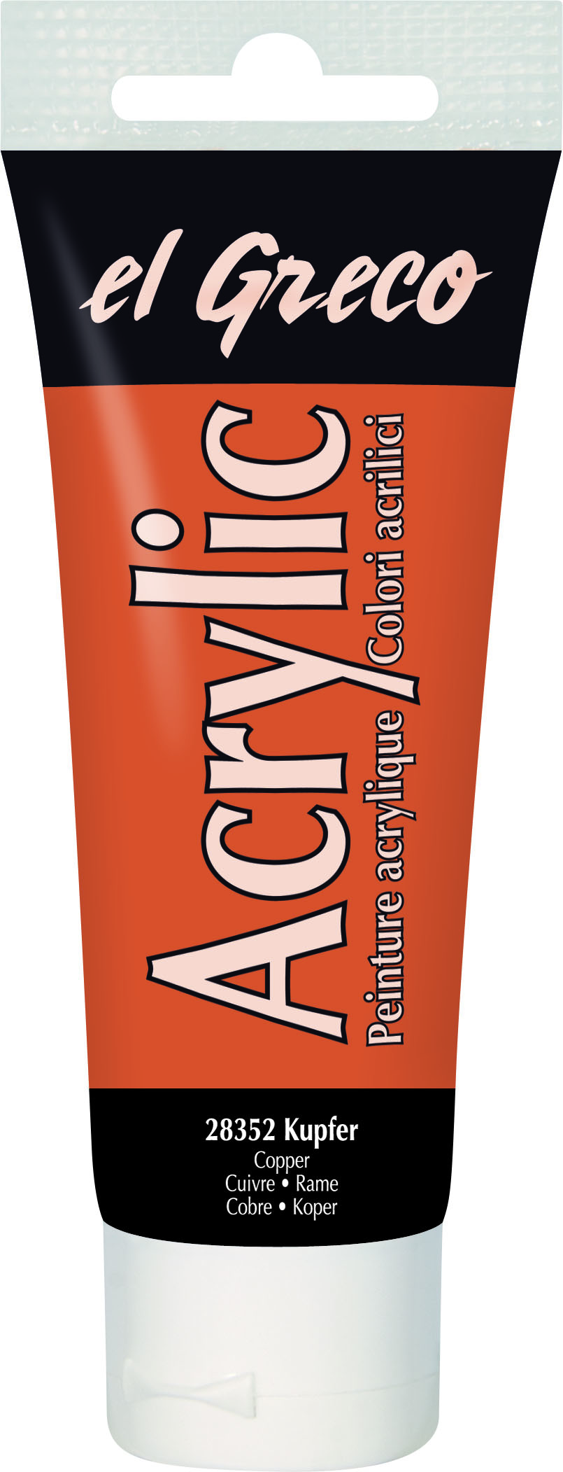 4000798283520 EL GRECO ACRYLIC 75ML KUPFER KREUL