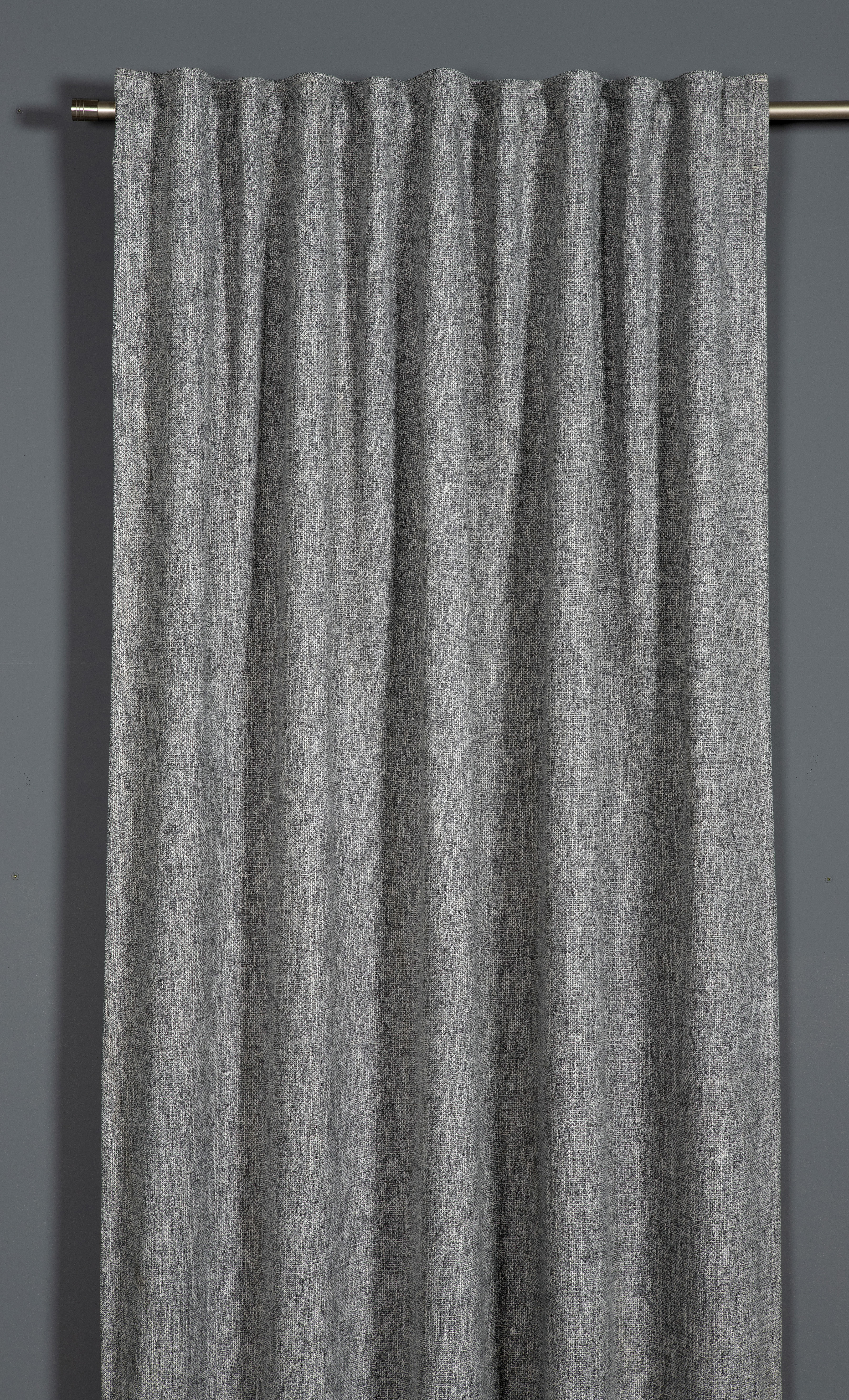 Sehlbach Schal mit Gardinenband silbergrau, 130 x 245 cm Sehlbach Schal mit Gardinenband silbergrau, 130 x 245 cm