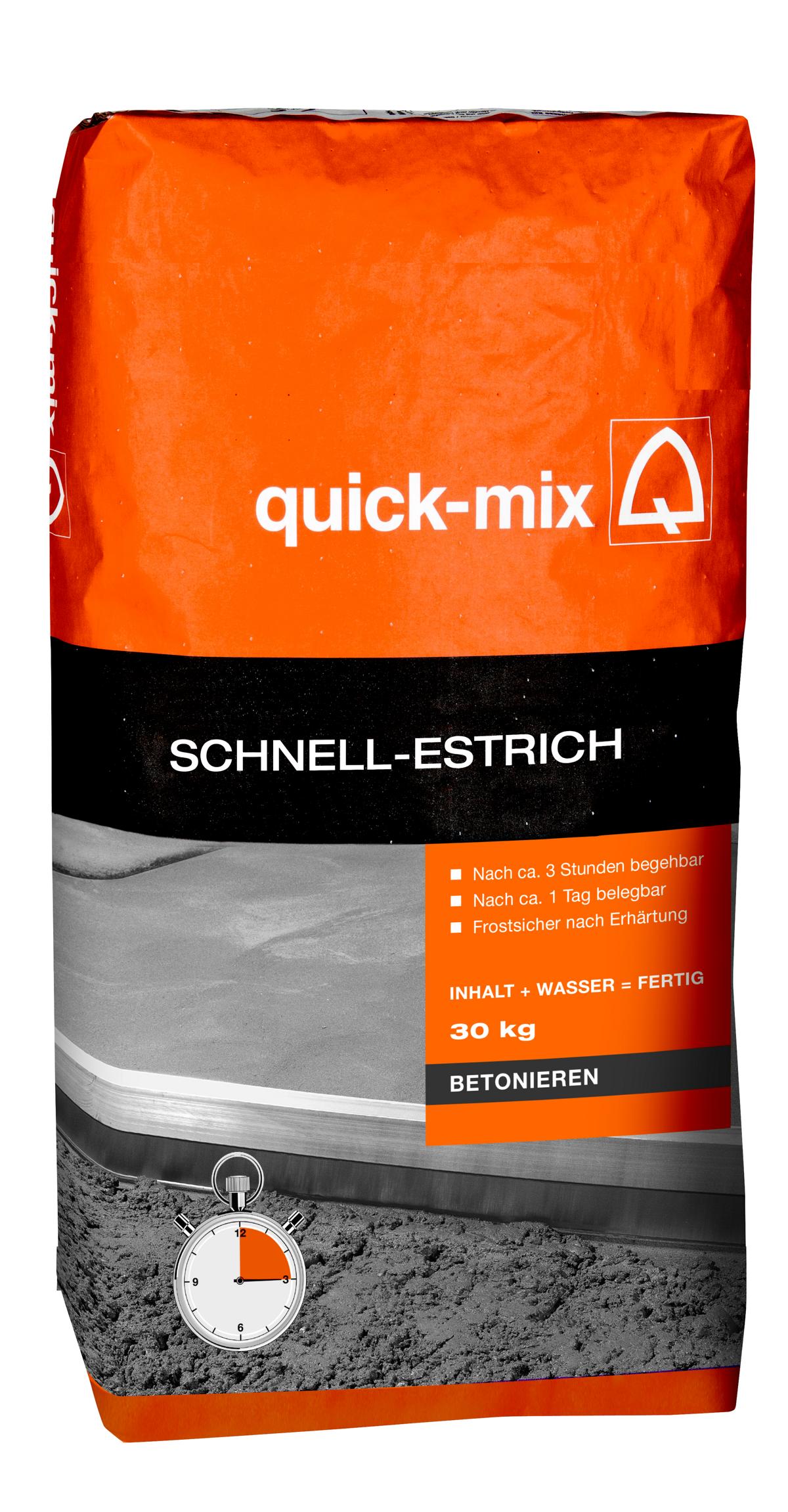 Quick-Mix Schnellestrich