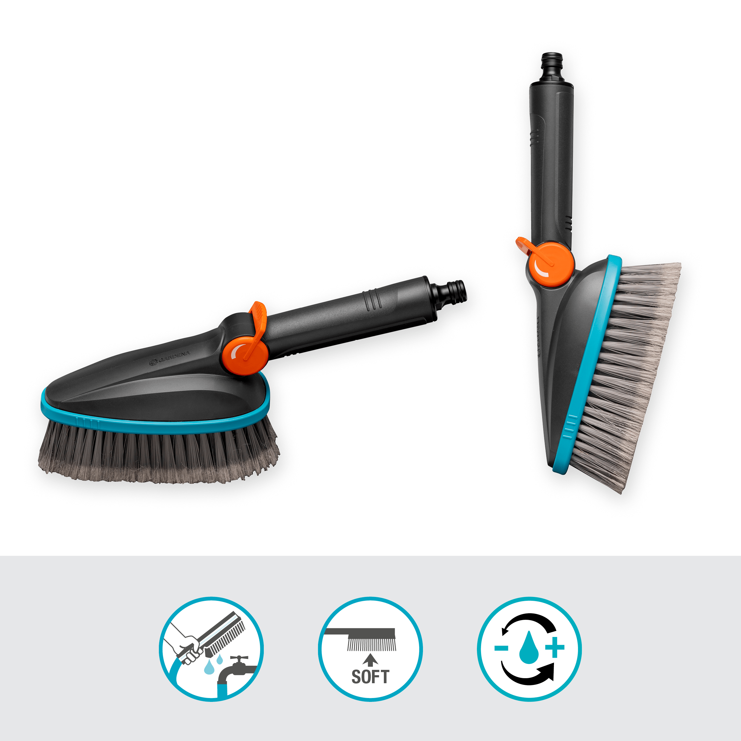 Gardena Cleansystem Handbürste M soft Gardena Cleansystem Handbürste M soft