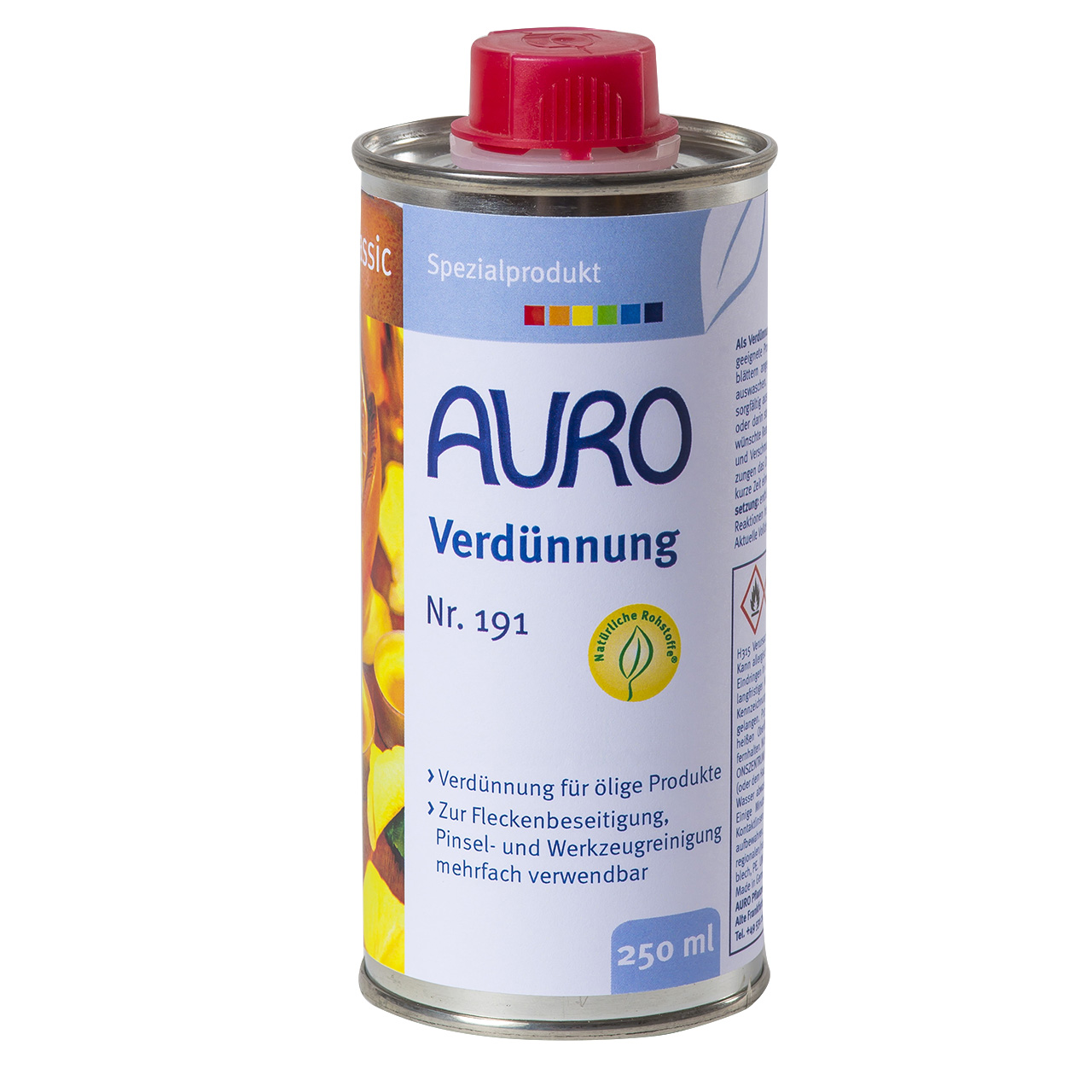 208650-AURO-Verd-nnung-250ml Auro Orangenöl Verdünnung Nr. 191, 250 ml