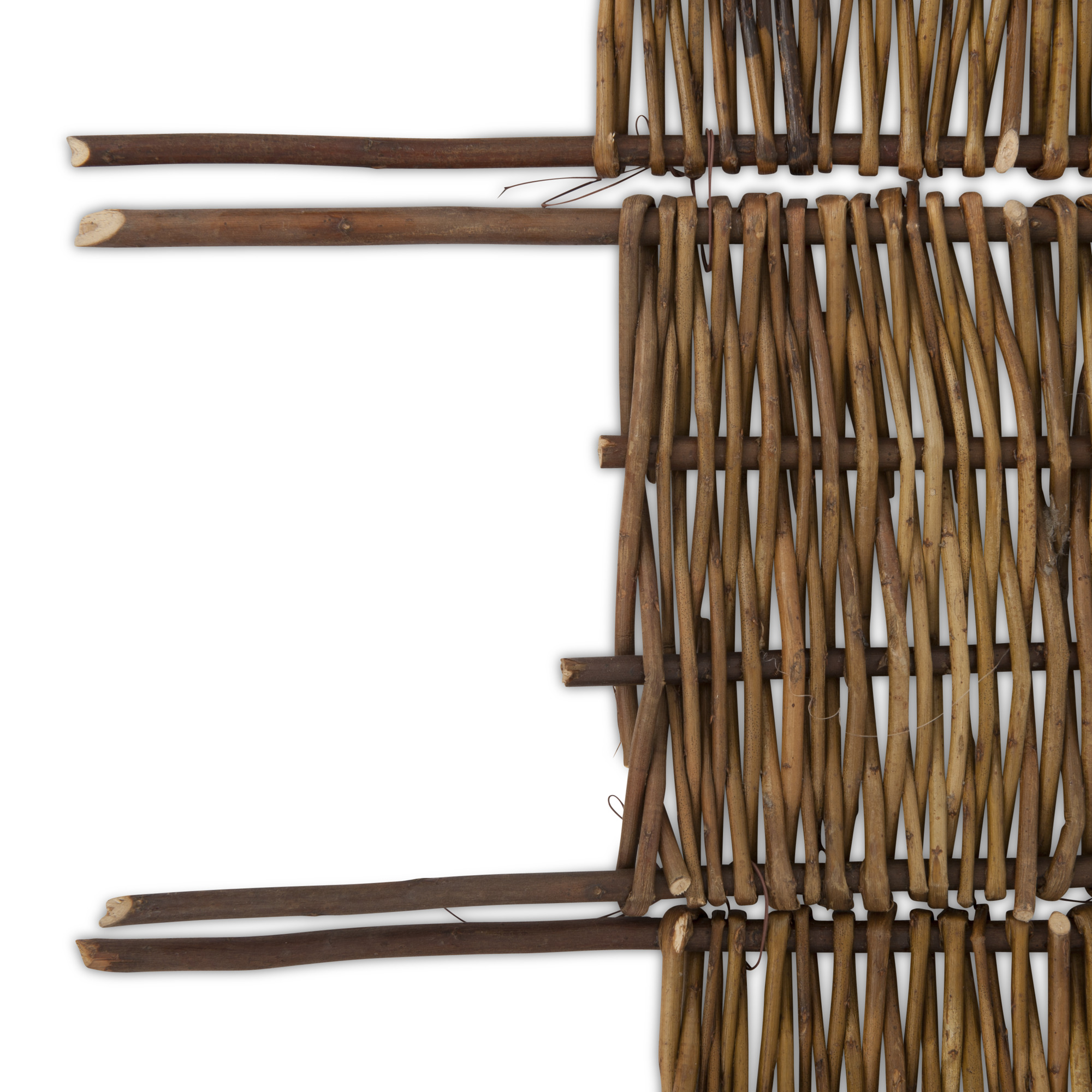 Windhager Beeteinfassung Weide, 5-teilig, 100 x 20/35 cm