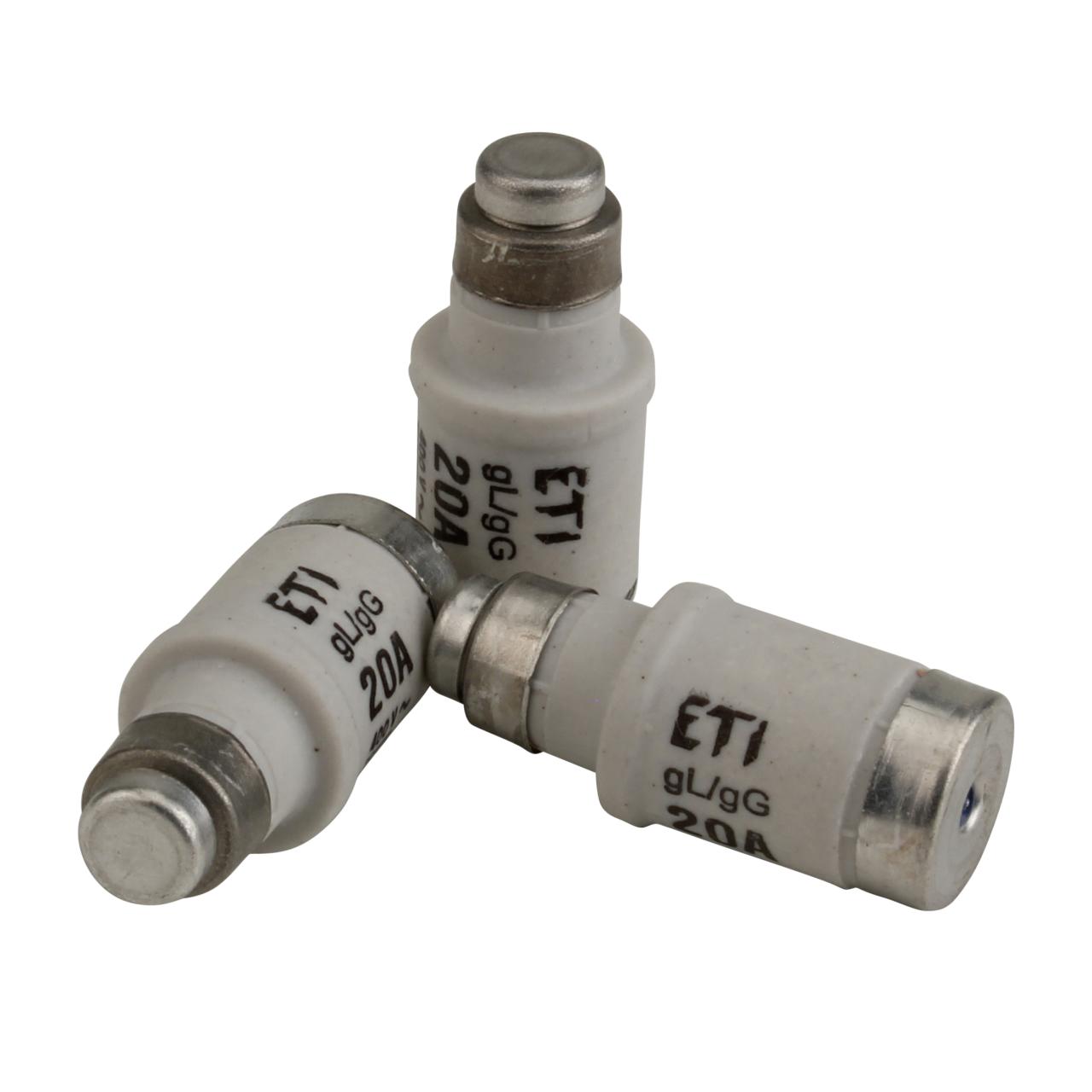  SICHERUNGSPATRONE D02250/400V 20A E18