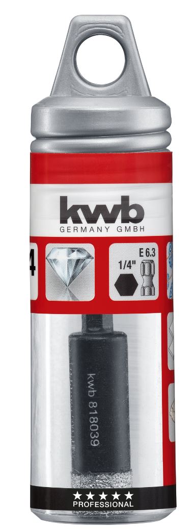 Kwb Fliesenbohrer 6-Kant, 14 mm