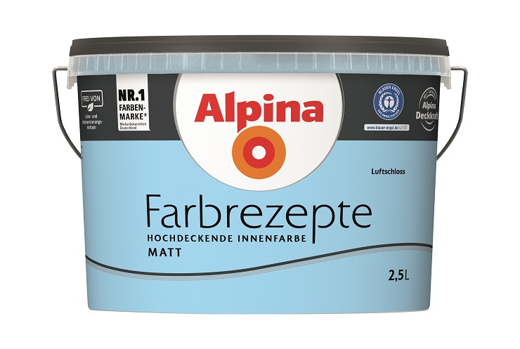 Alpina Farbrezepte Luftschloss, 2,5L