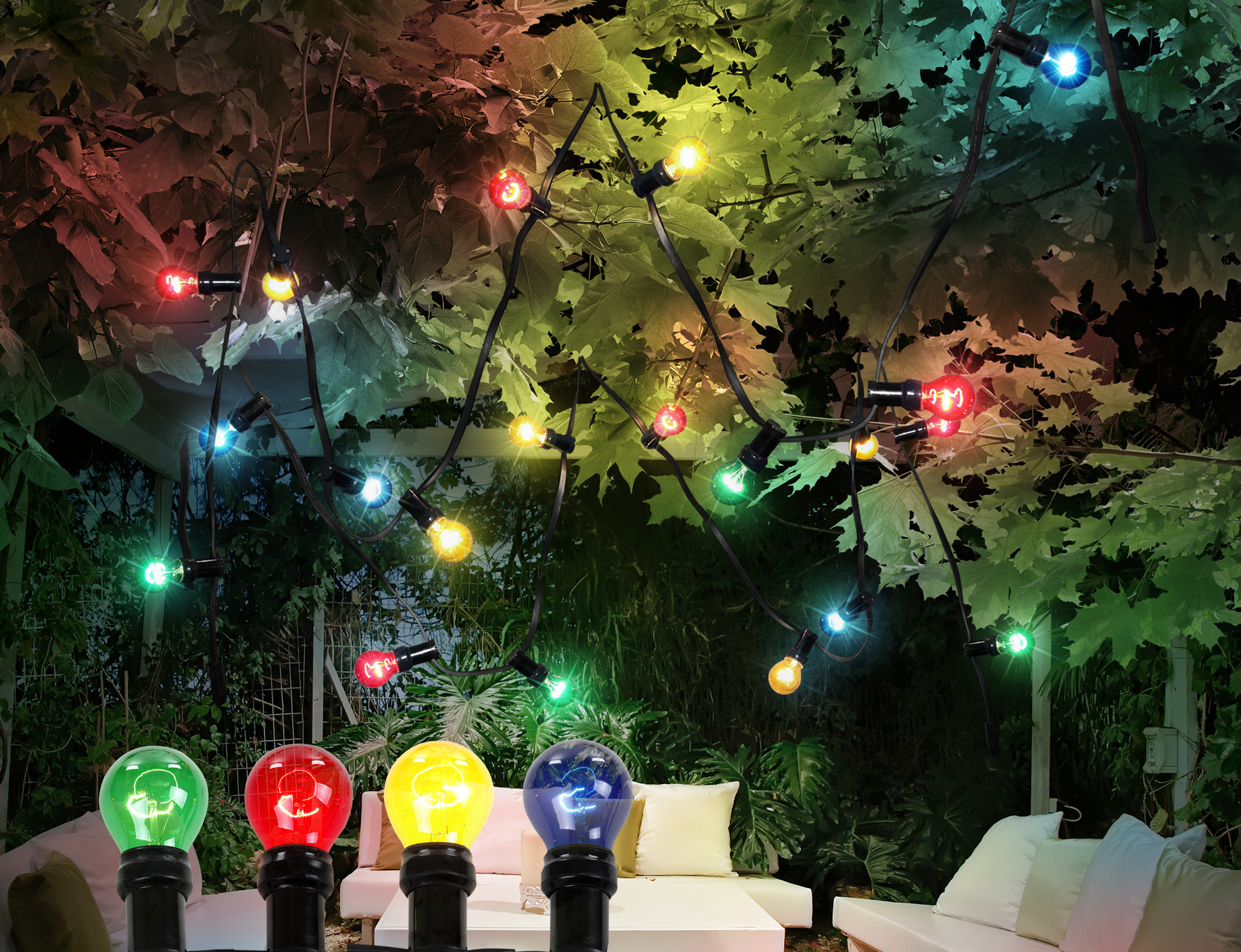 481352_am GLOBO  PARTYLICHTERKETTE 6M 10XE27 25W