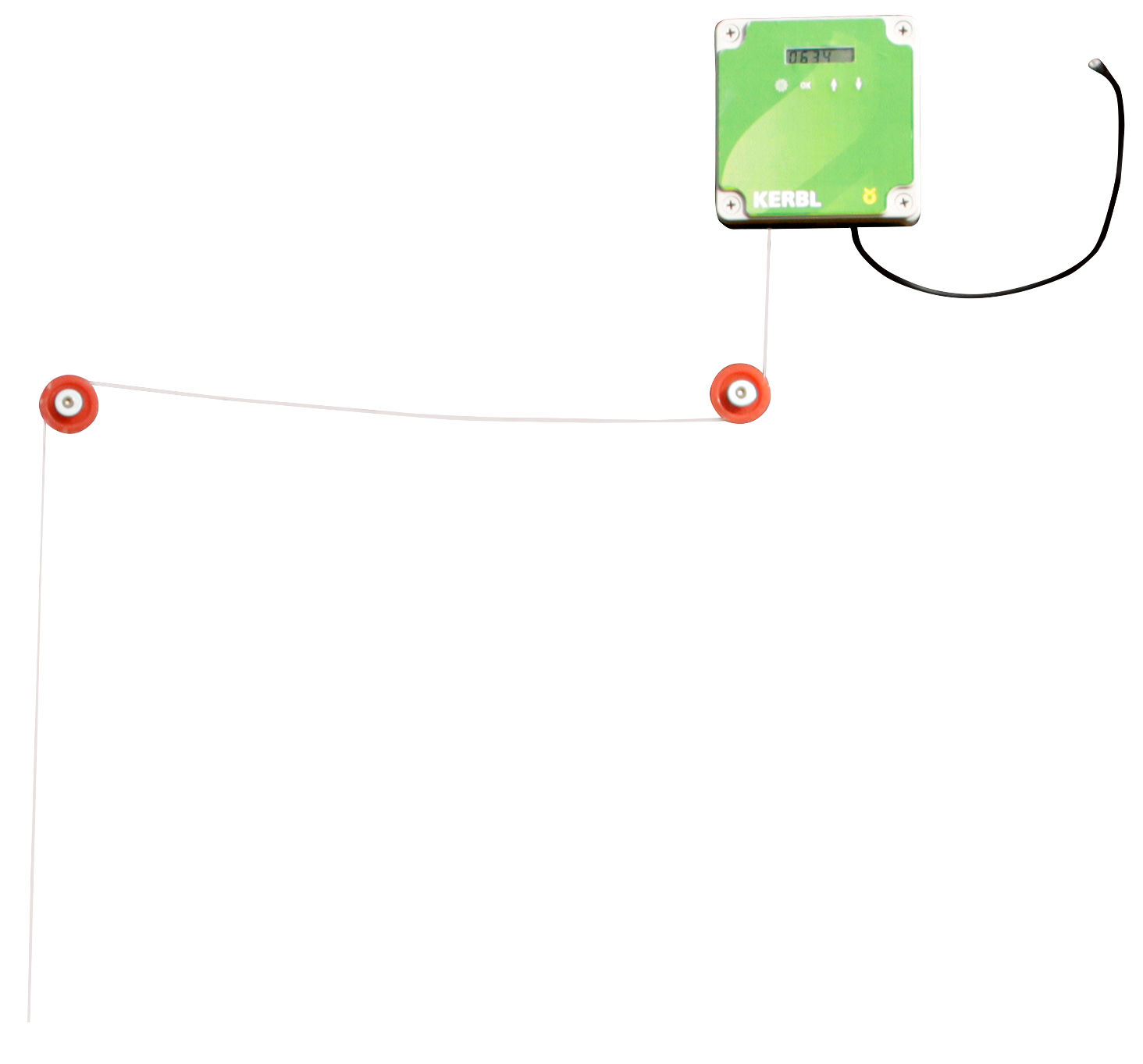 Kerbl Automatische Hühnertür mit Schiebetür 300x400mm, verpackt