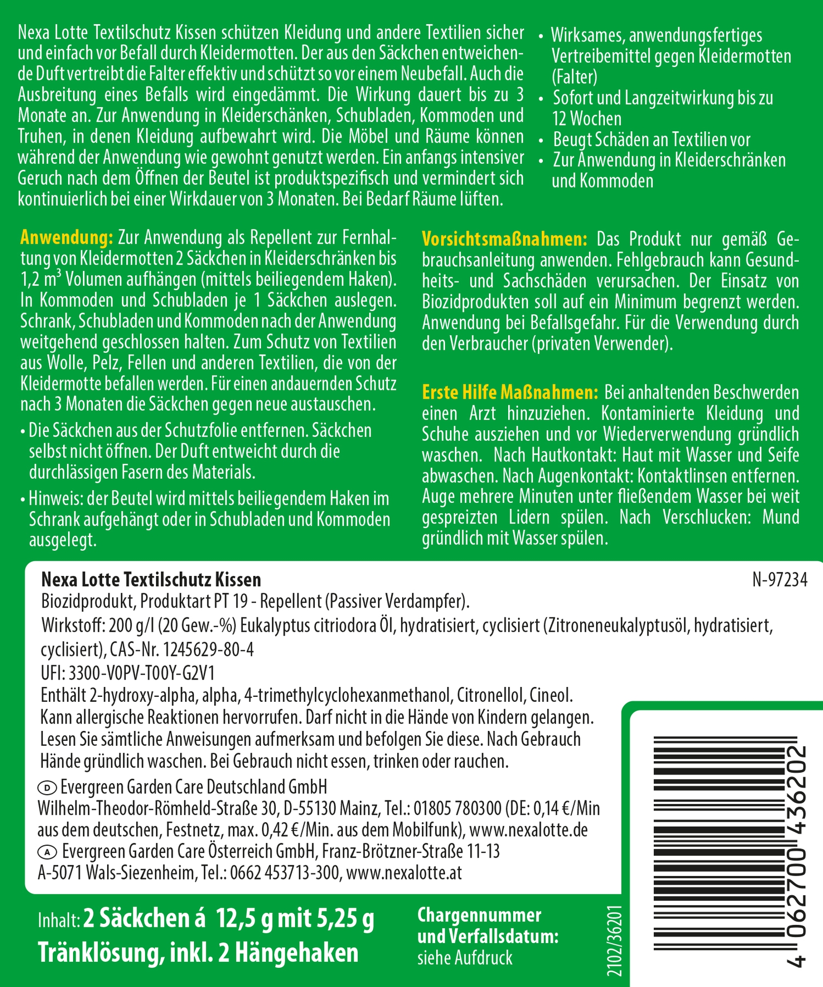 Nexa Lotte Textilschutzkissen Nexa Lotte Textilschutzkissen