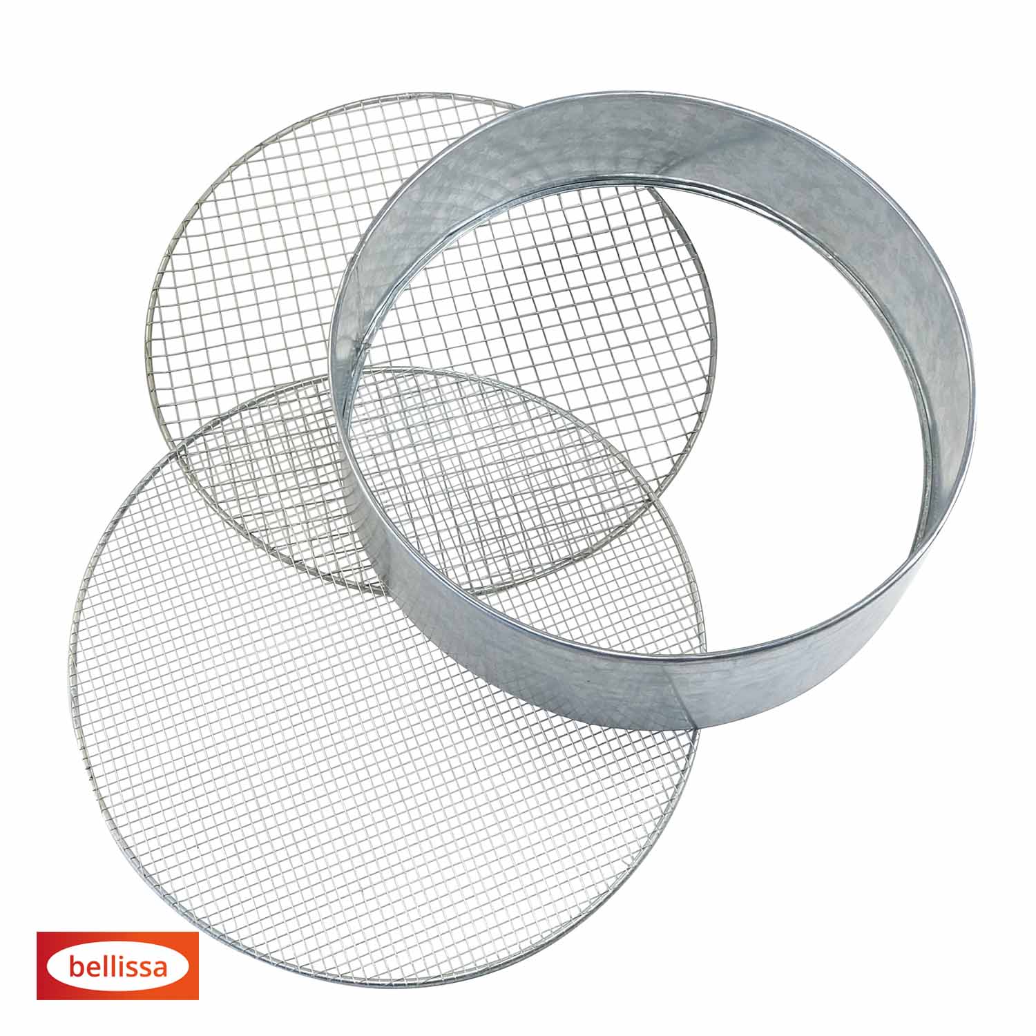 Bellissa Metallrandsieb mit Wechselgitter Bellissa Metallrandsieb mit Wechselgitter