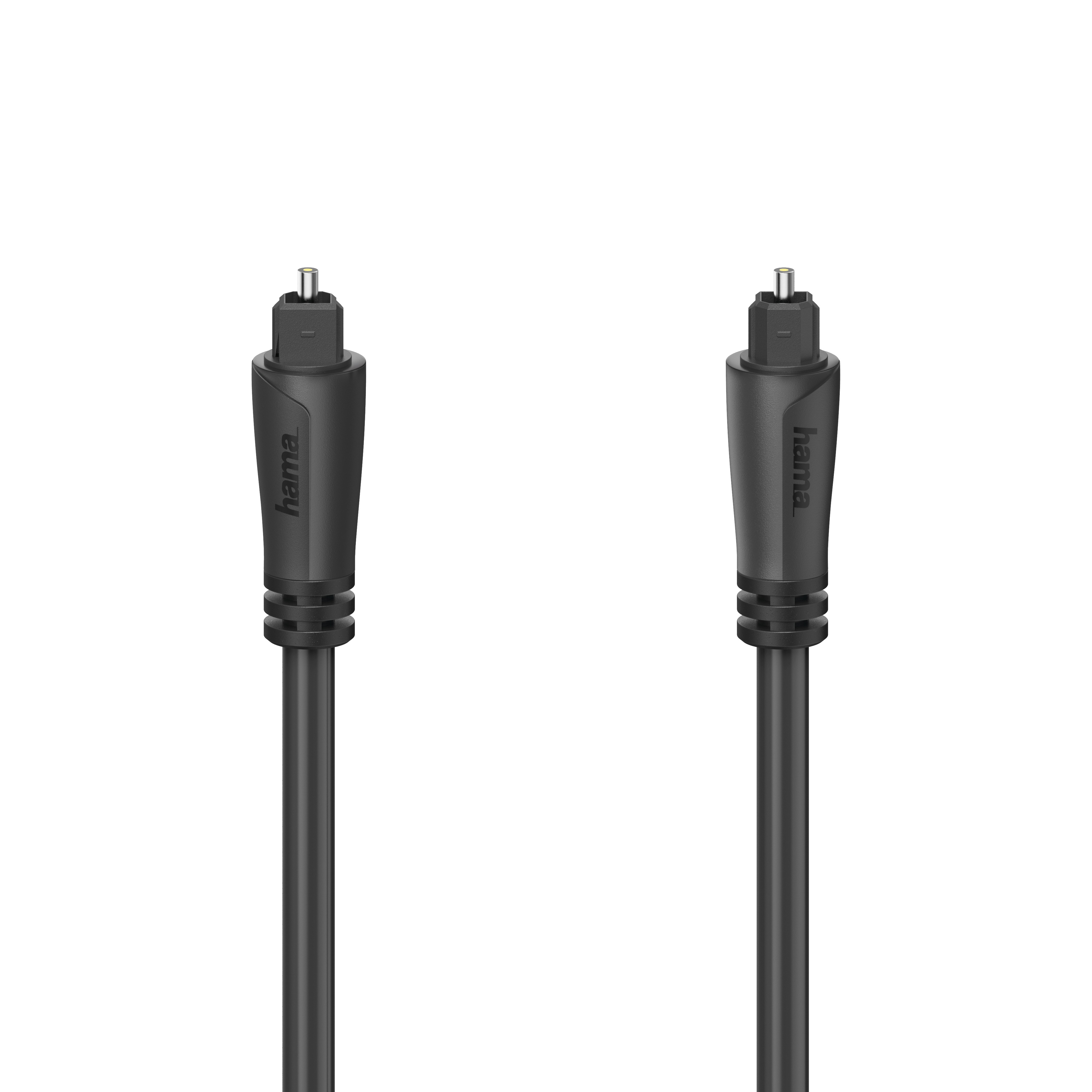 812919 Hama Audio-Lichtleiter-Kabel, ODT-Stecker, 1,5M