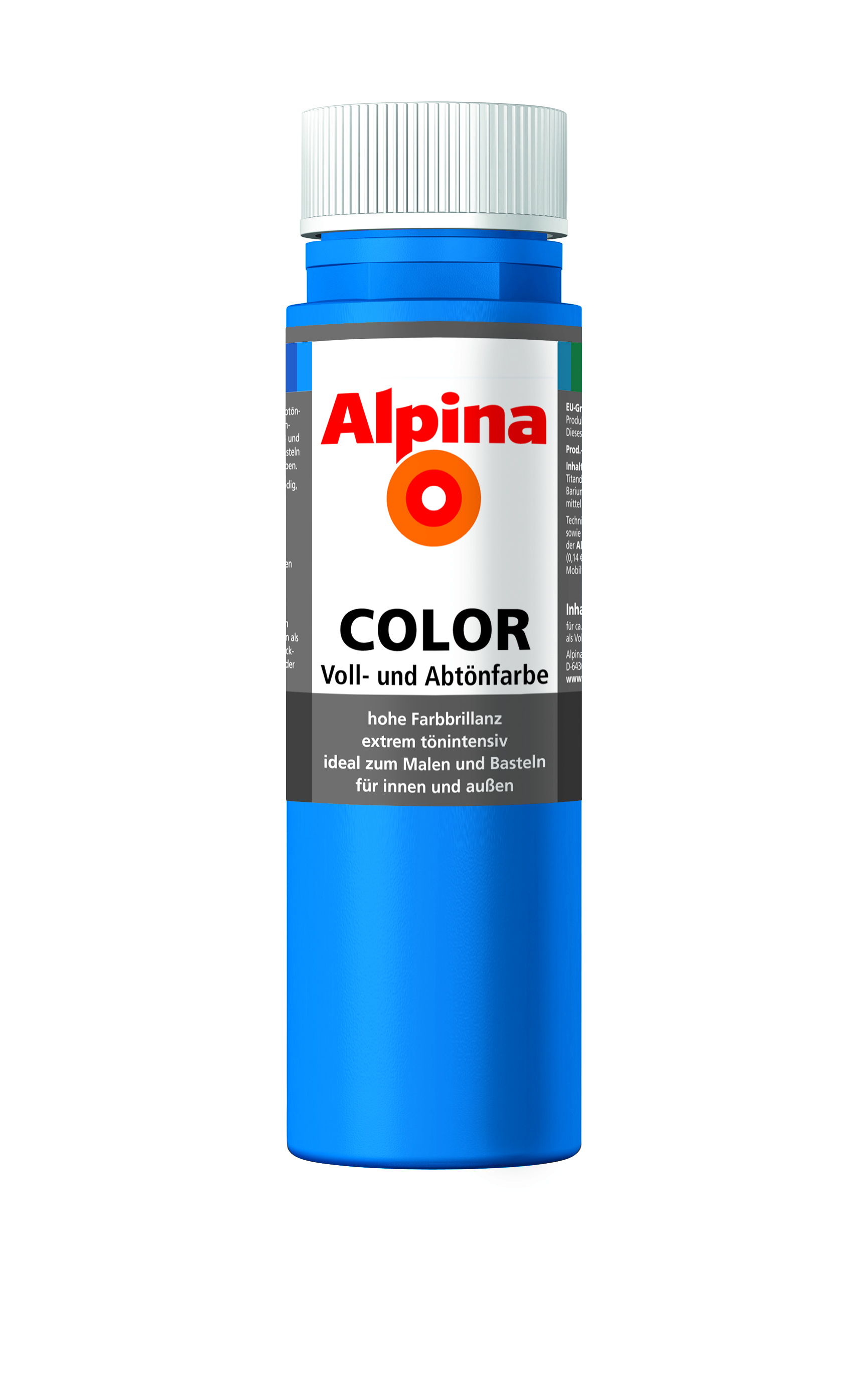 Alpina Color Voll- und Abtönfarbe Royal Blue, 250ml