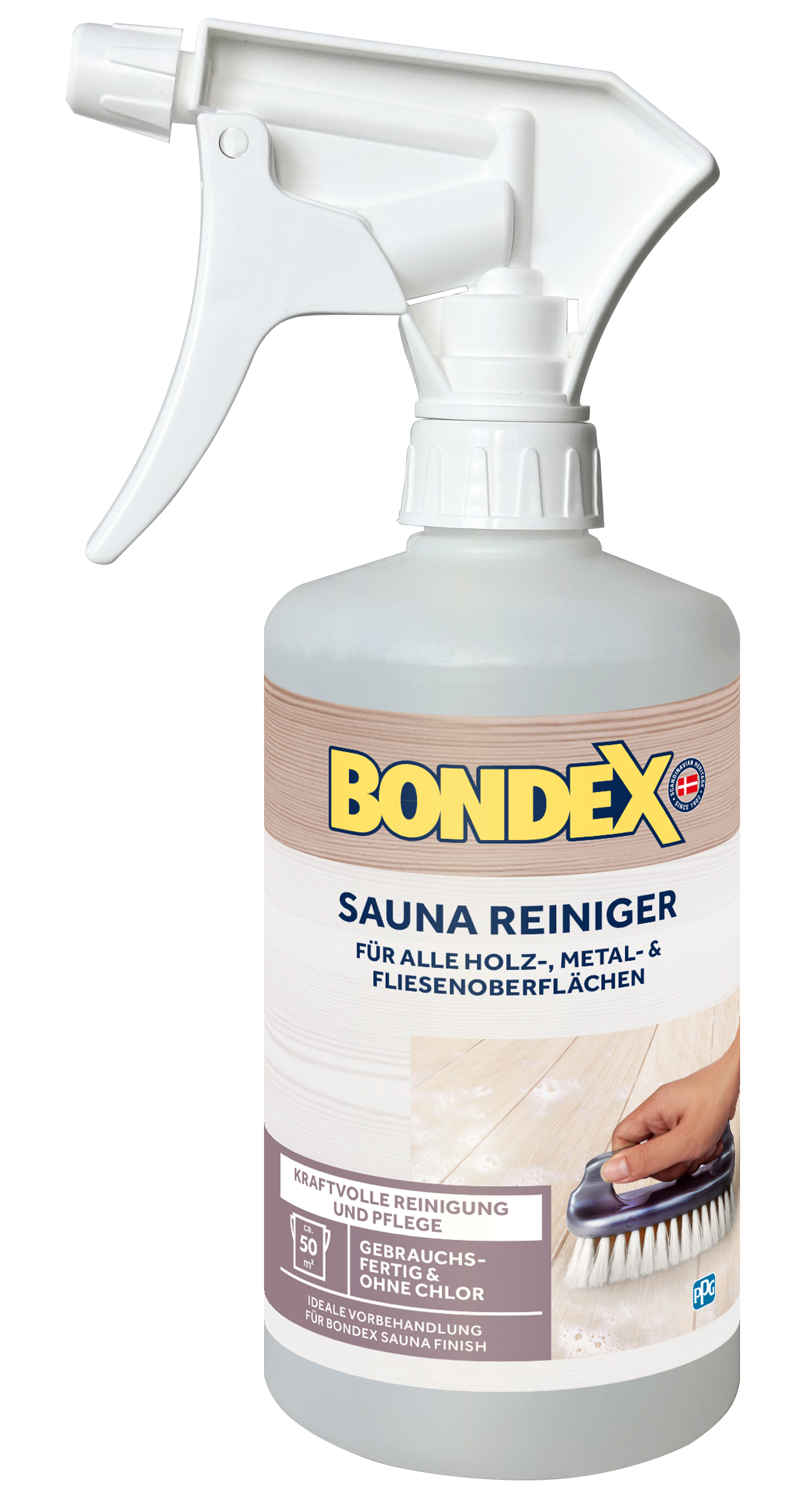 Bondex Sauna-Reiniger, transparent 0,5L Bondex Sauna-Reiniger, transparent 0,5L