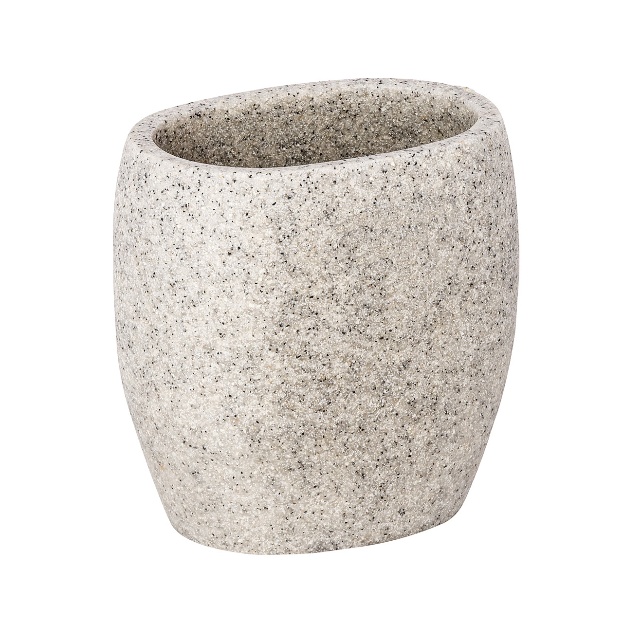 407453-Zahnputzbecher-Mod-Puro-hellgrau_FS_02 WENKO ZAHNPUTZBECHER PURO HELLGRAU