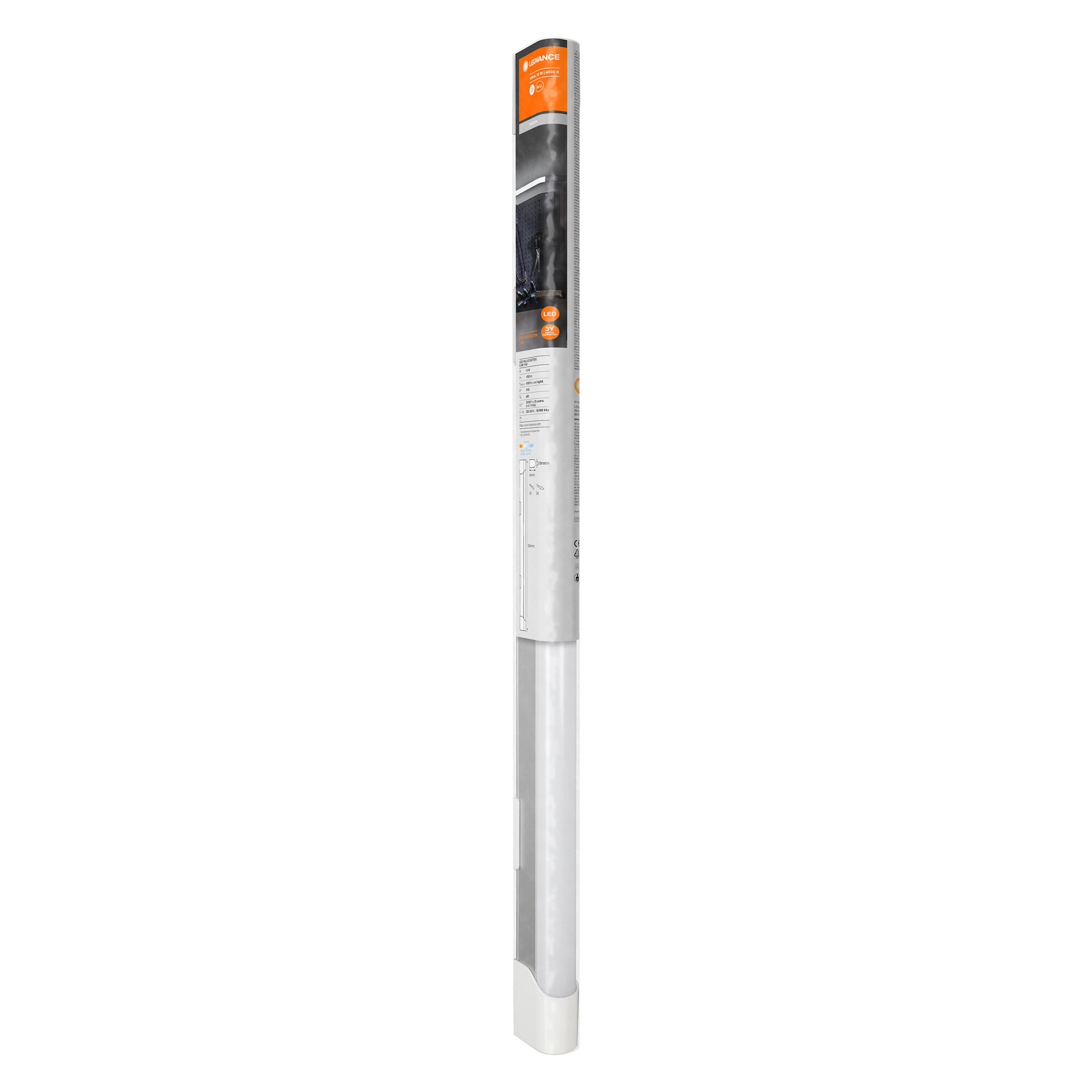 LEDVANCE Lichtleiste LED Value Batten, 600 mm, 10W, 4000K LEDVANCE Lichtleiste LED Value Batten, 600 mm, 10W, 4000K
